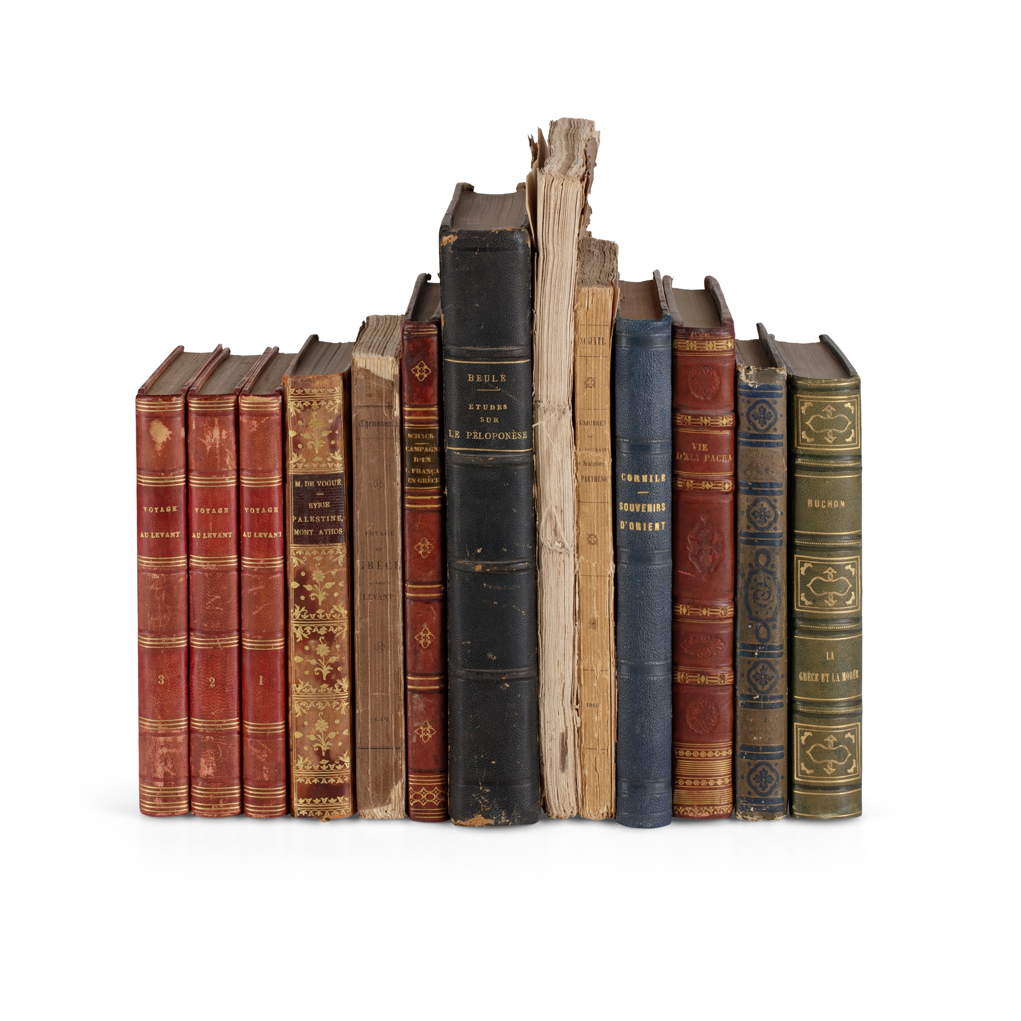 Large collection of books on Greece, in French