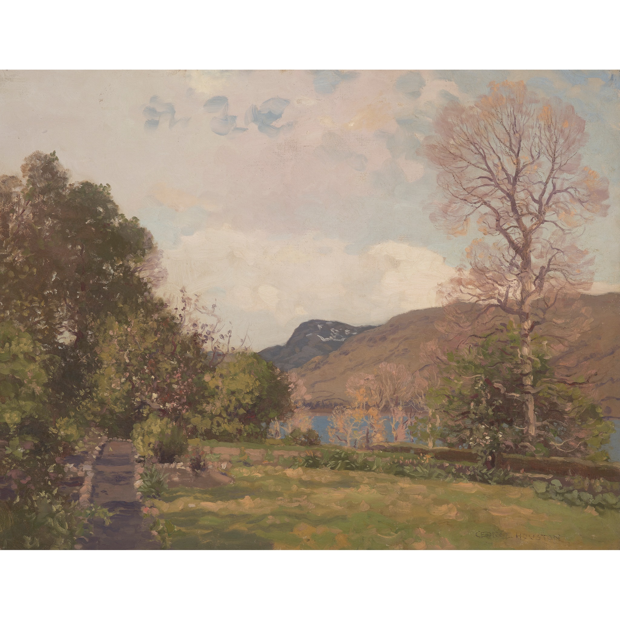 GEORGE HOUSTON R.S.A, R.S.W., R.G.I. (SCOTTISH 1869-1947)