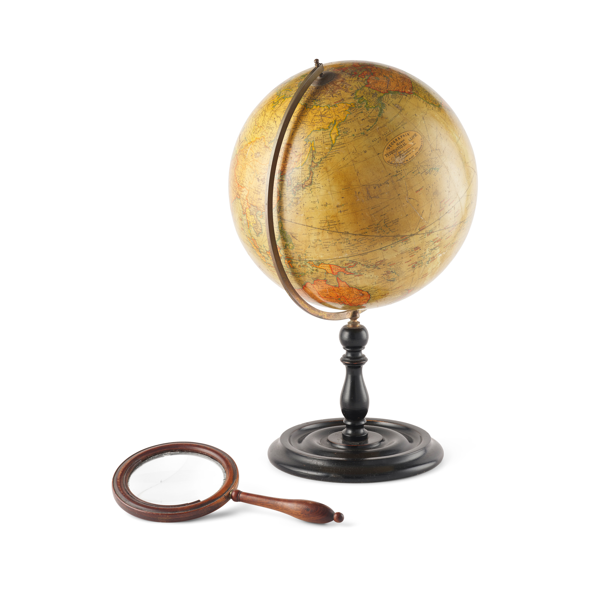 GEOGRAPHIA 12 INCH TERRESTRIAL GLOBE