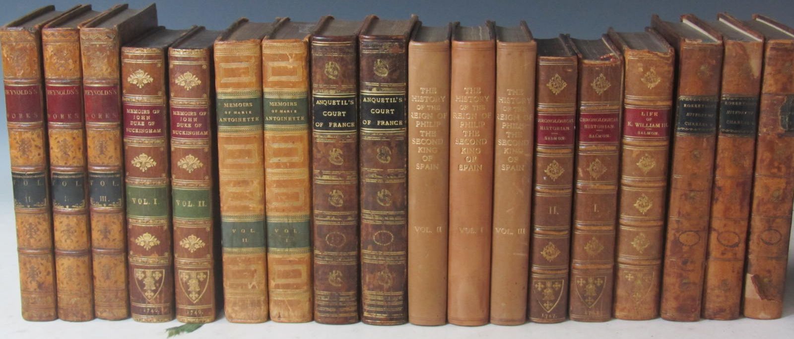 Leather bindings - Reynolds, Sir Joshua