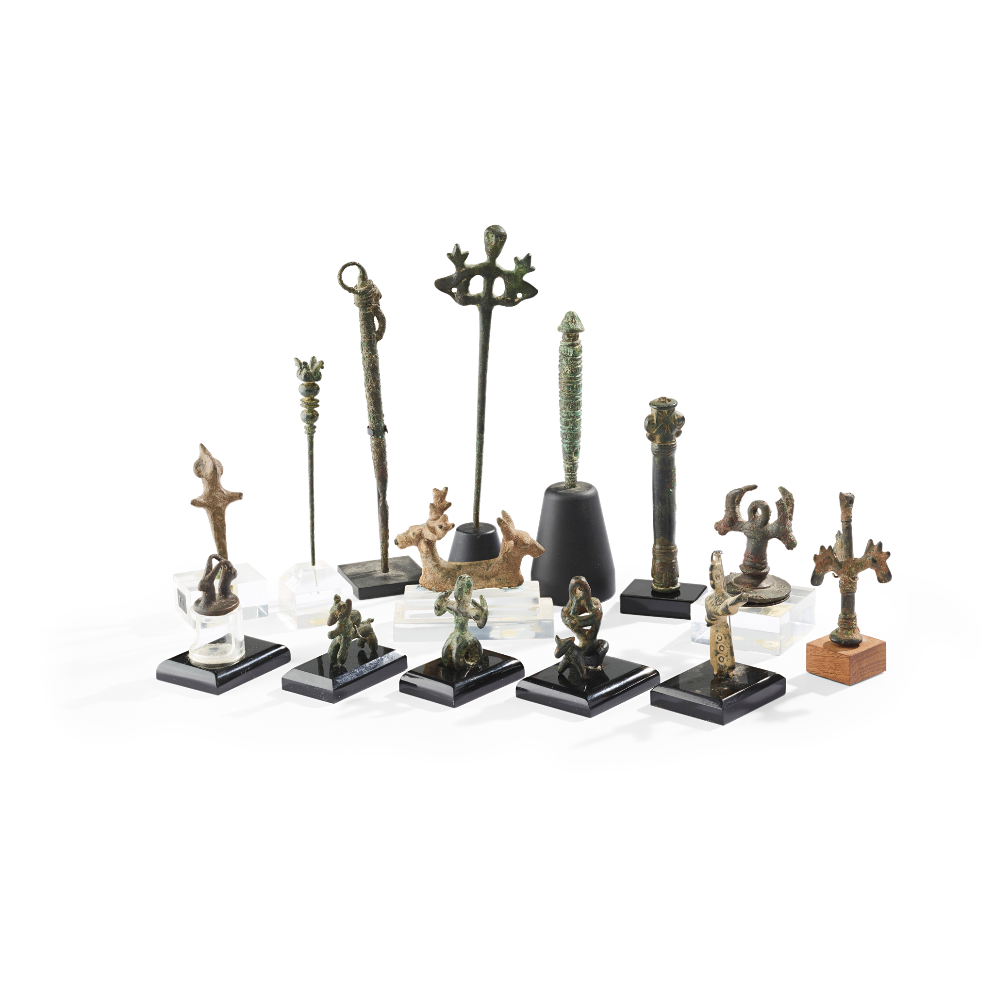 COLLECTION OF ANCIENT LURISTAN BRONZE SCULPTURE