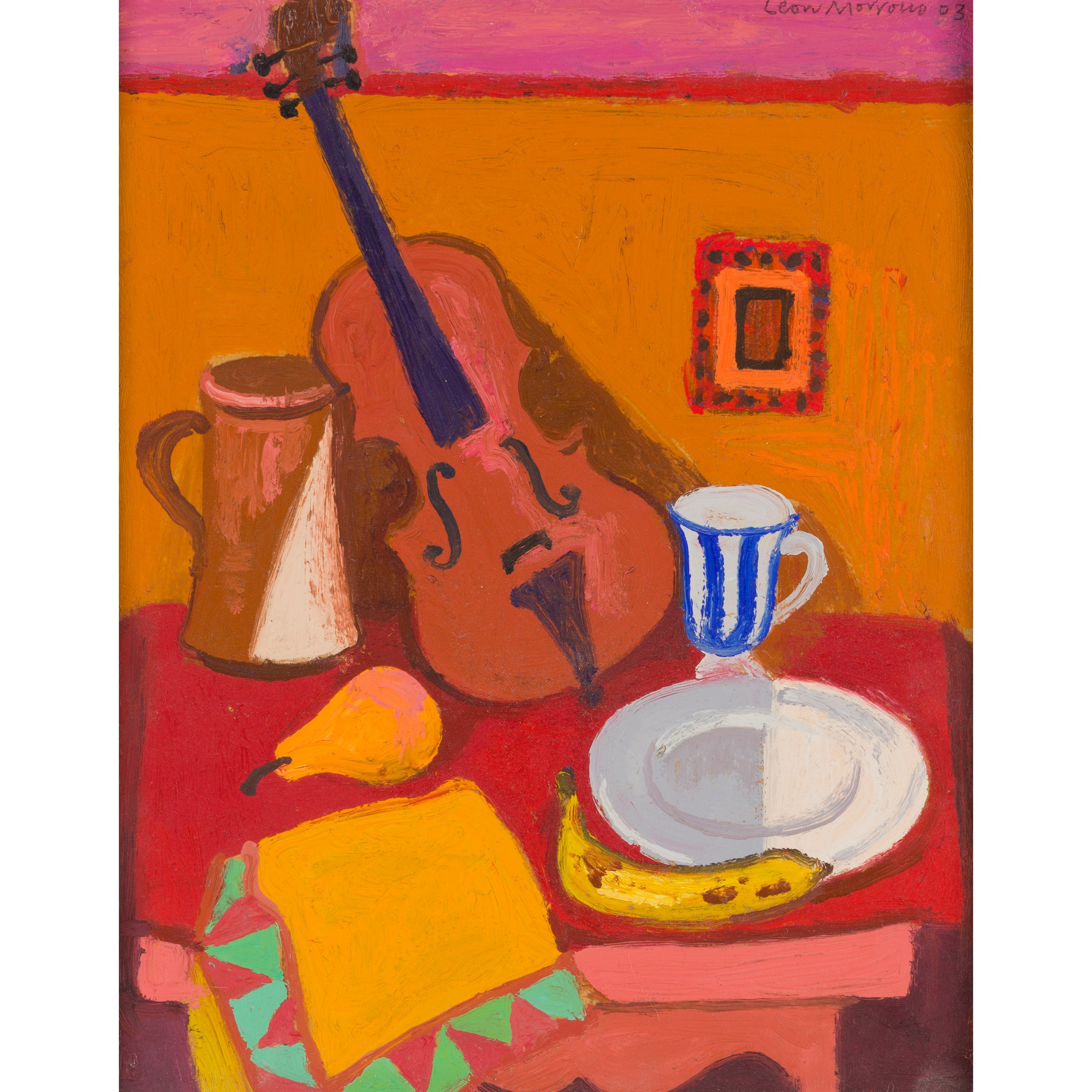 LEON MORROCCO A.R.S.A (SCOTTISH B.1942)