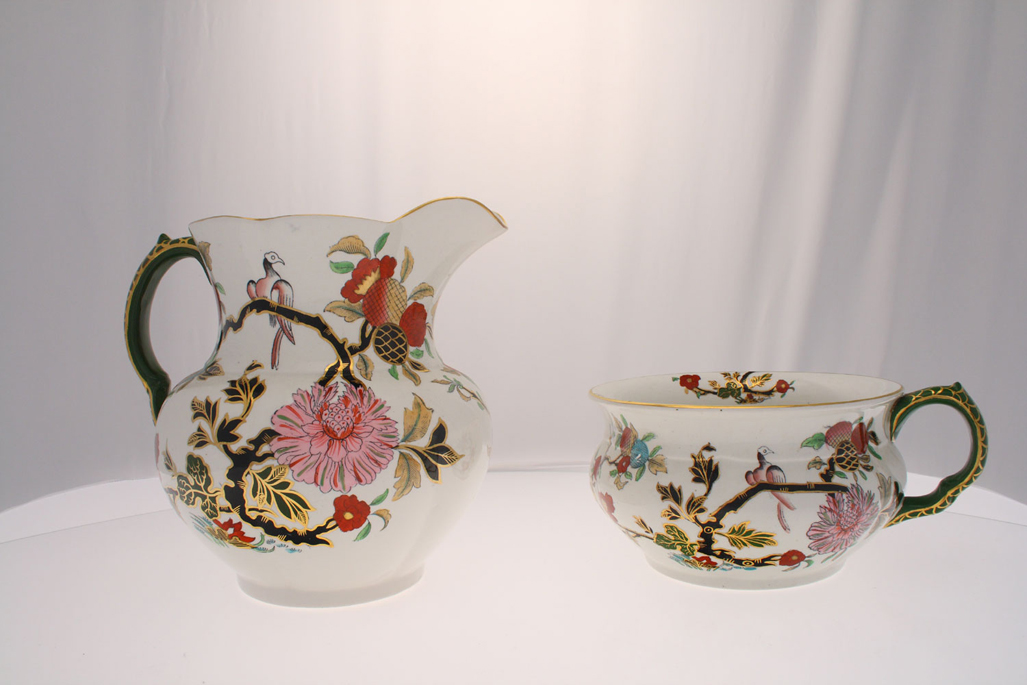 A Mason's Ironstone washstand service