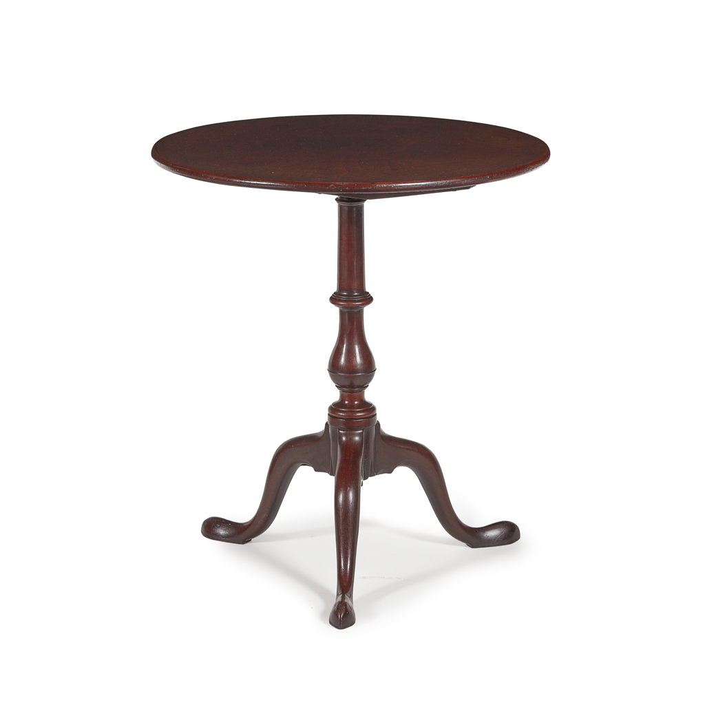 GEORGE III MAHOGANY WINE TABLE