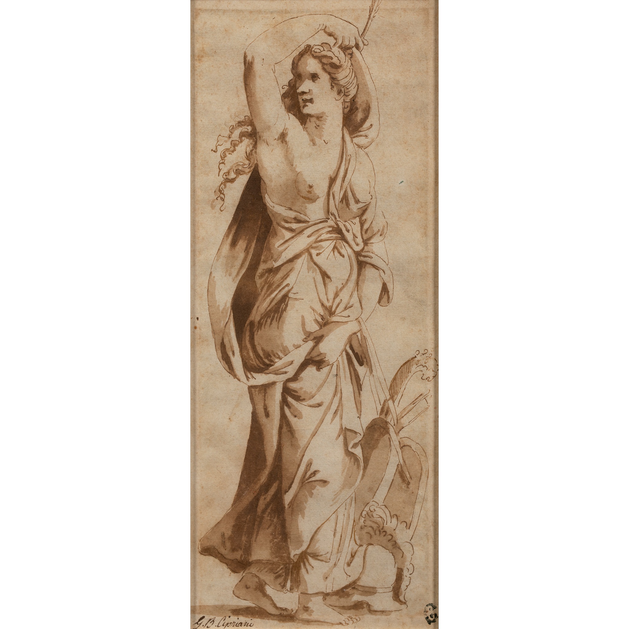 ATTRIBUTED TO GIOVANNI BATTISTA CIPRIANI (ITALIAN 1727 - 1785)