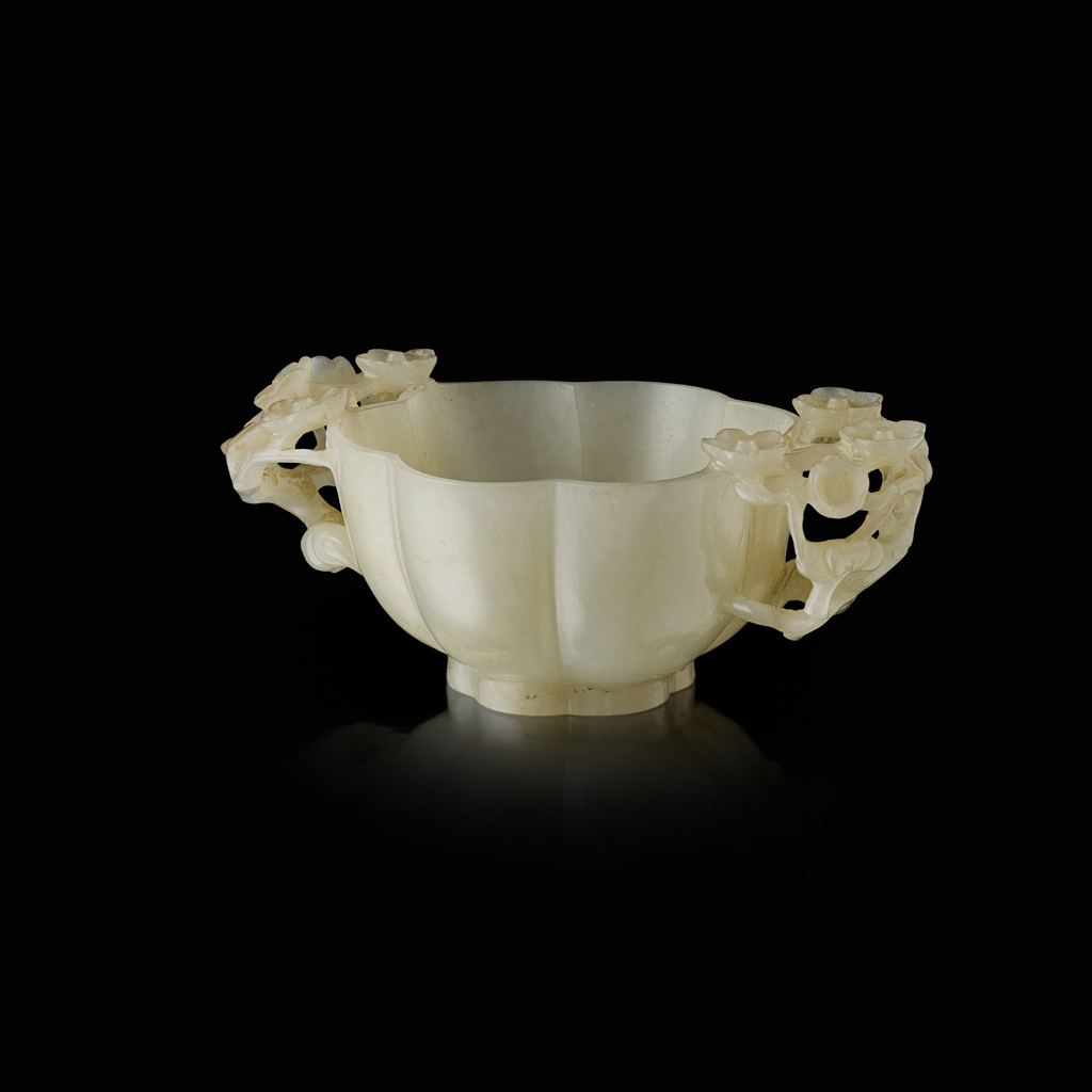 CELADON JADE 'PRUNUS' BRUSHWASHER