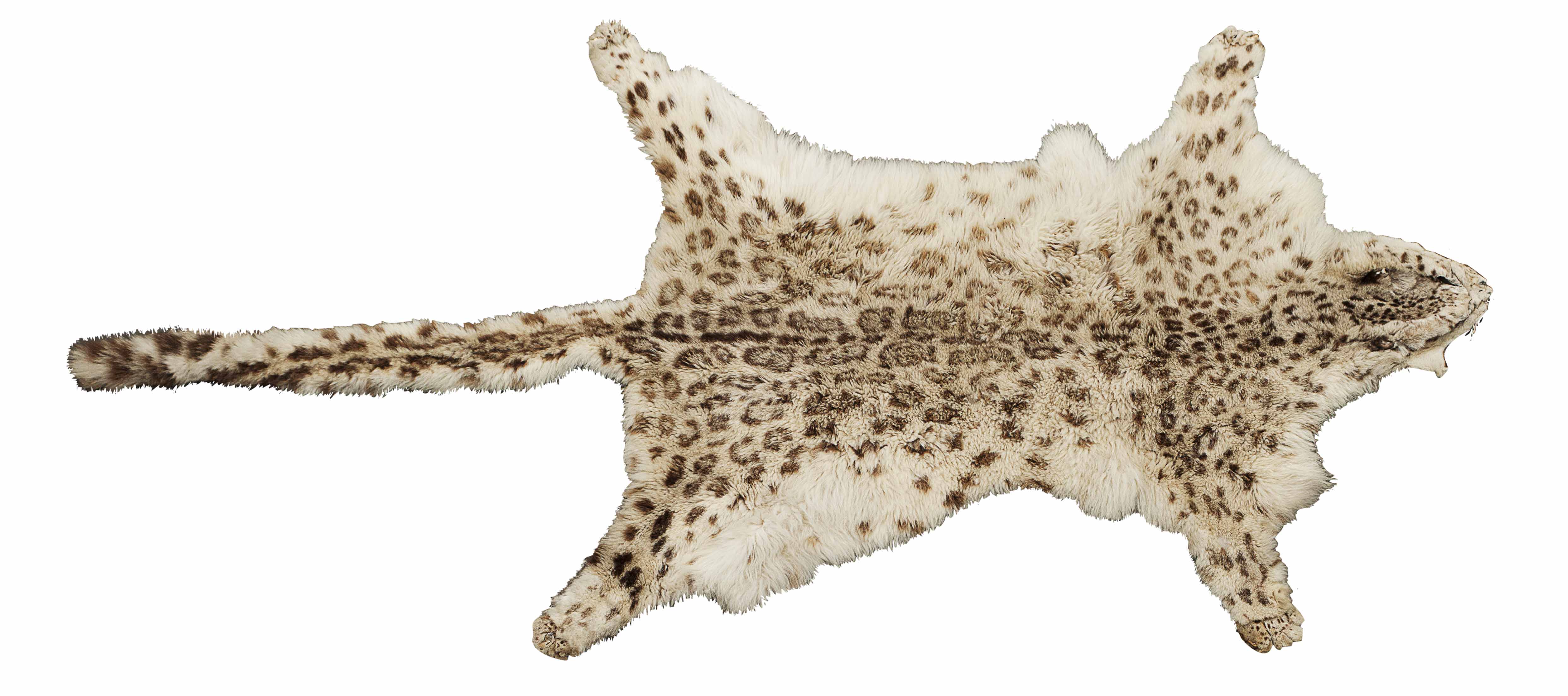 LEOPARD SKIN RUG