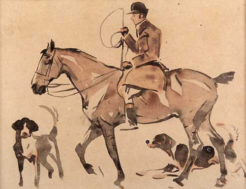 JOSEPH CRAWHALL R.S.W (1861-1913)