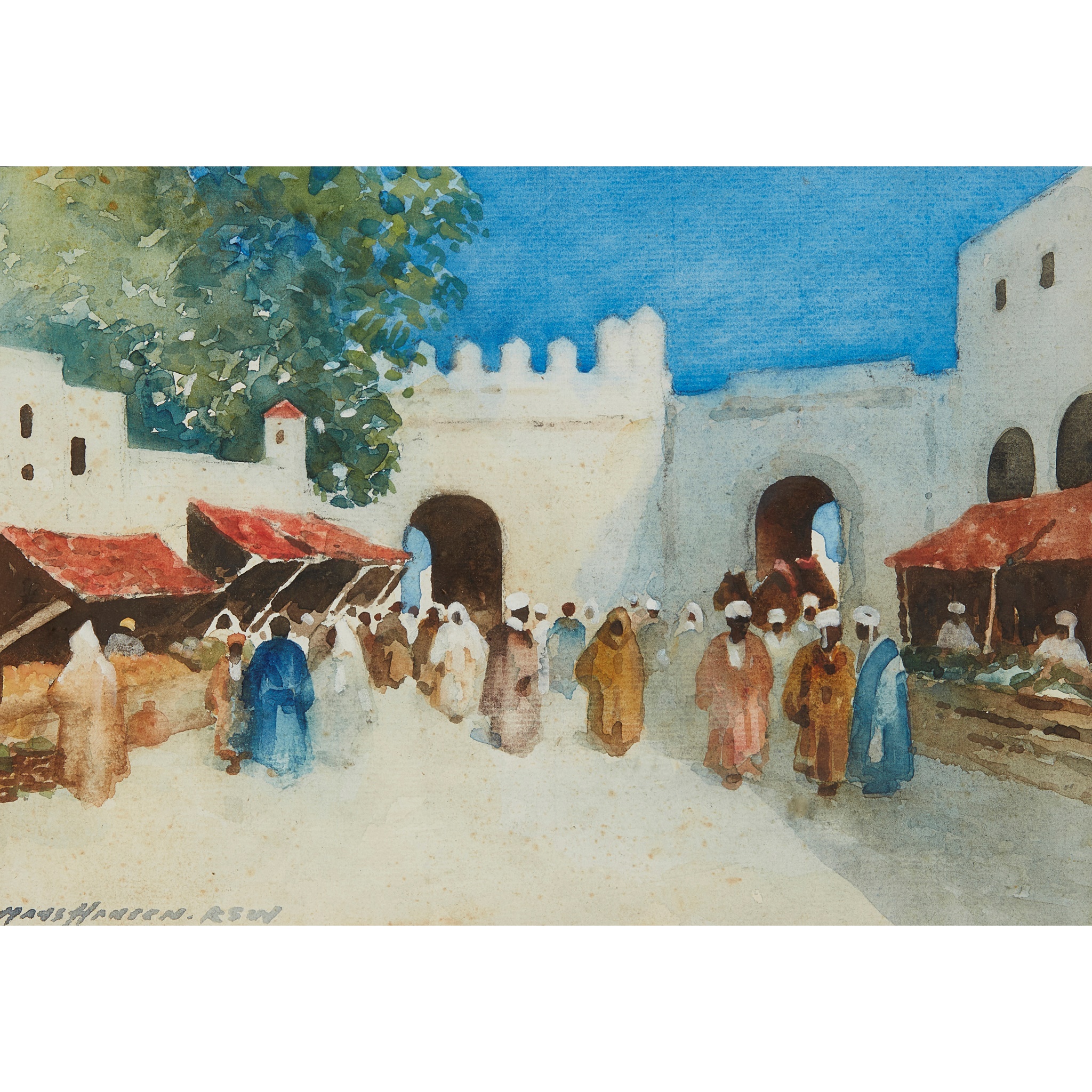 HANS JACOB HANSEN R.S.W. (SCOTTISH 1853-1947)