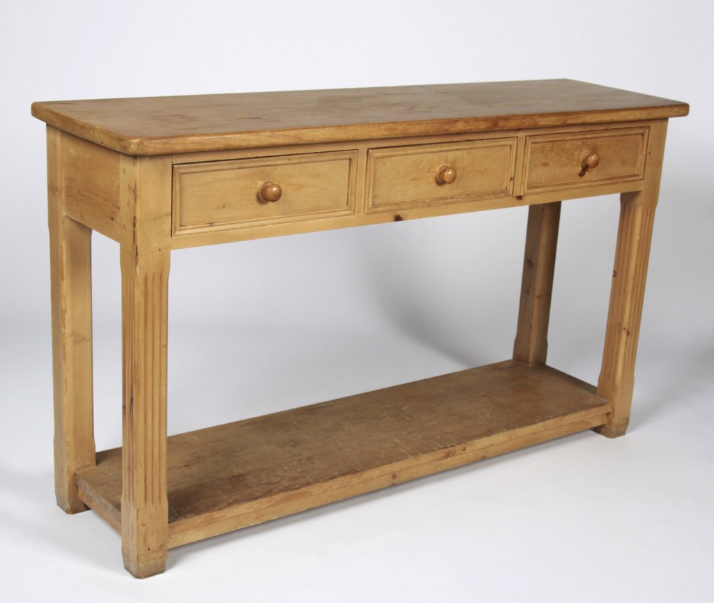 A pine dresser By Heals