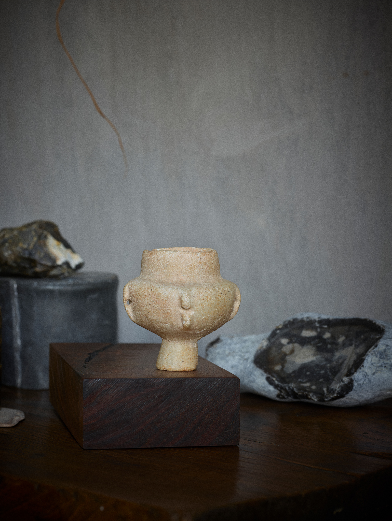 ANCIENT CYCLADIC KANDILA VASE