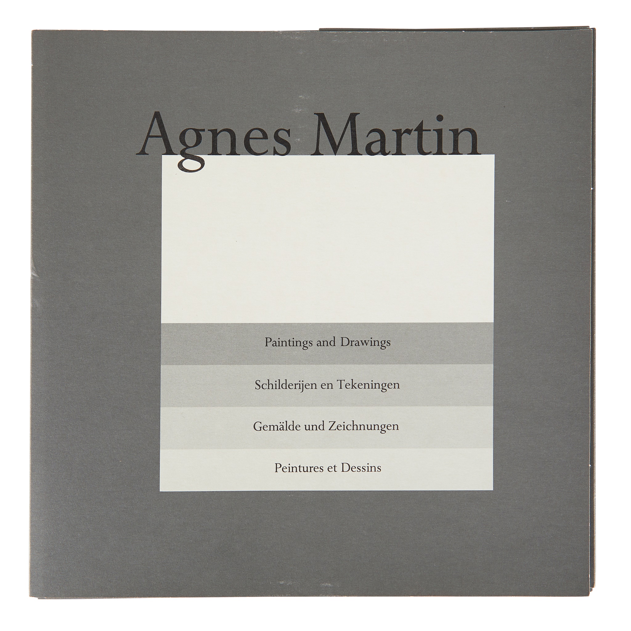 AGNES MARTIN (CANADIAN/AMERICAN 1912-2004)
