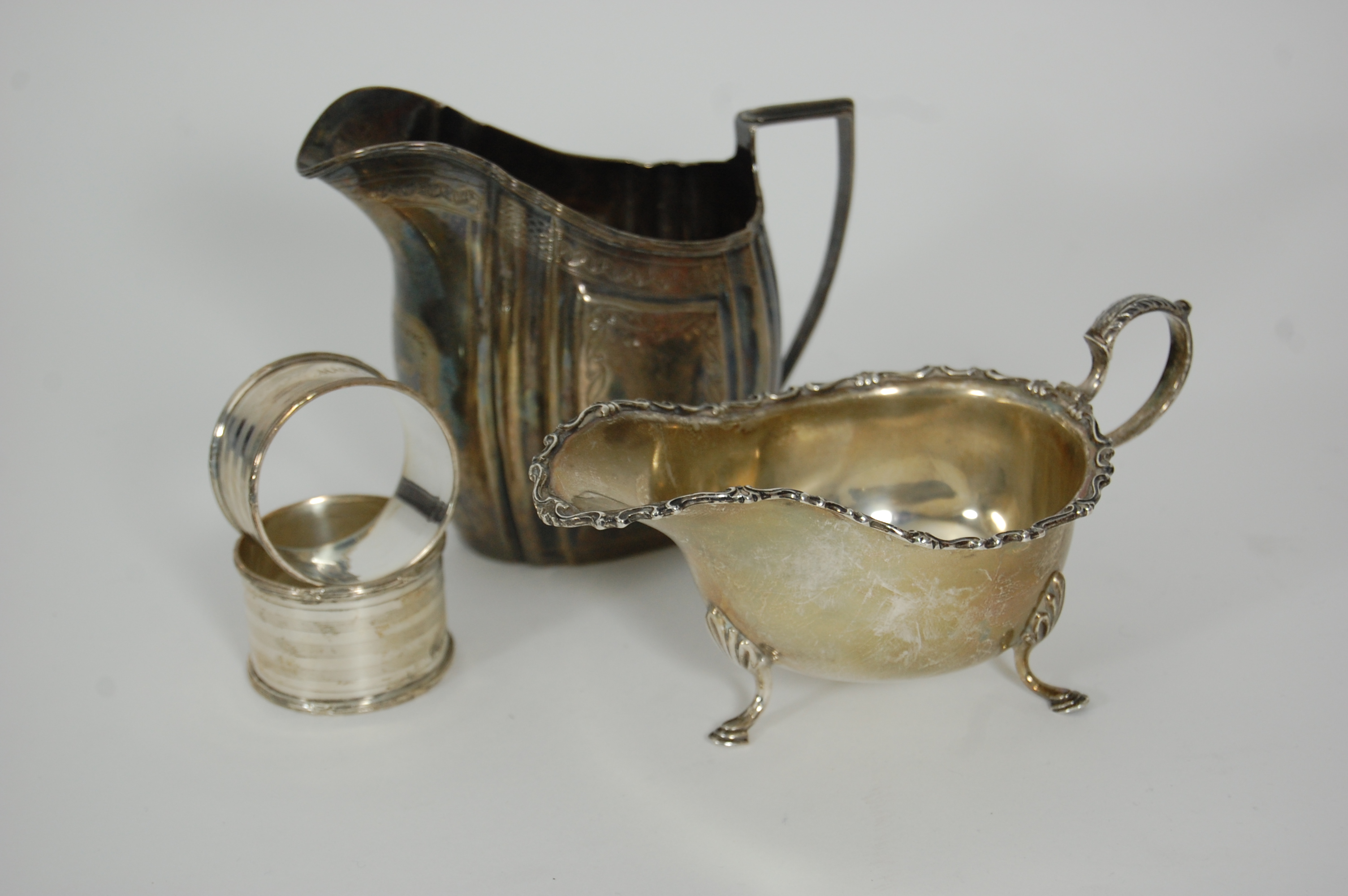 A large collection of silver