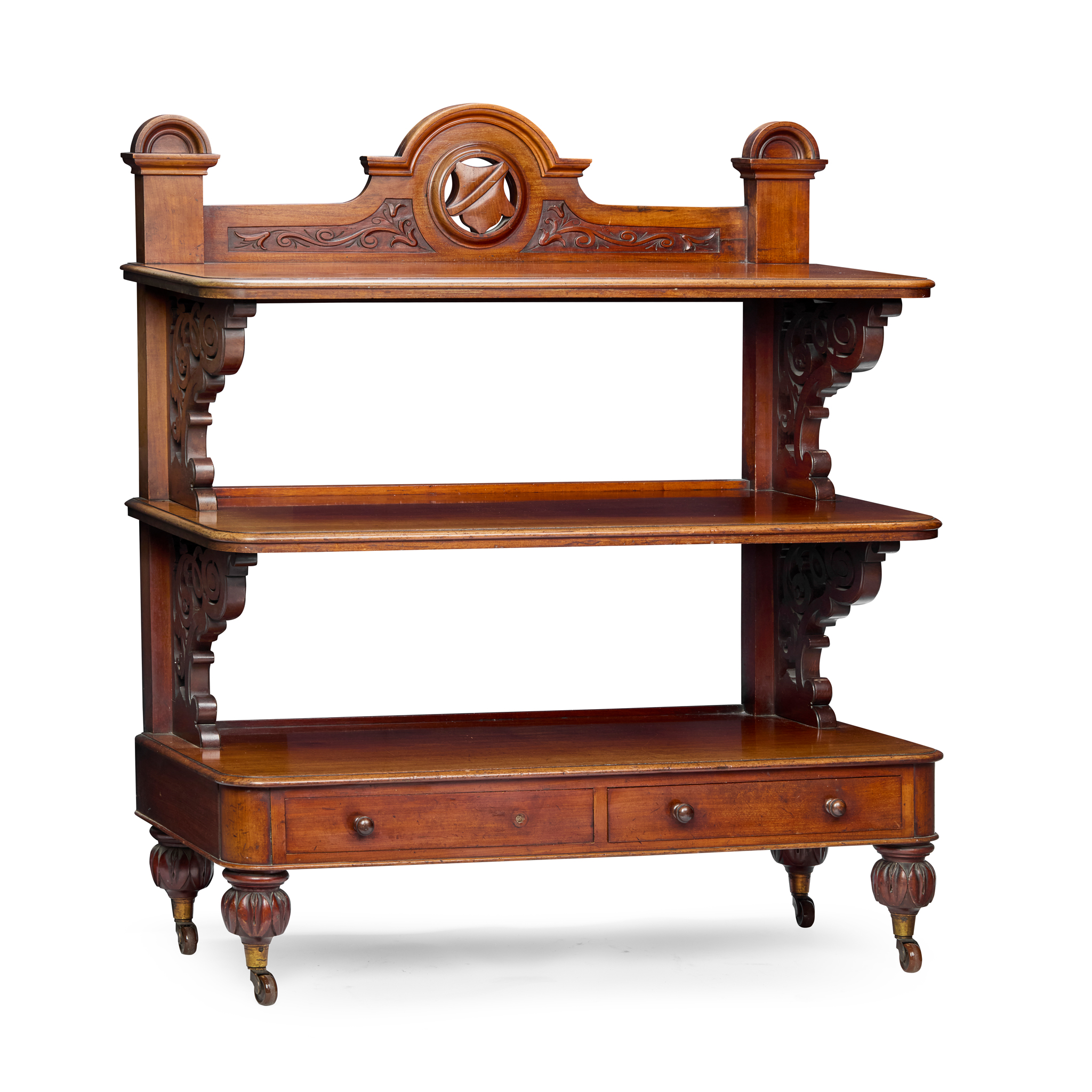 EARLY VICTORIAN MAHOGANY BUFFET