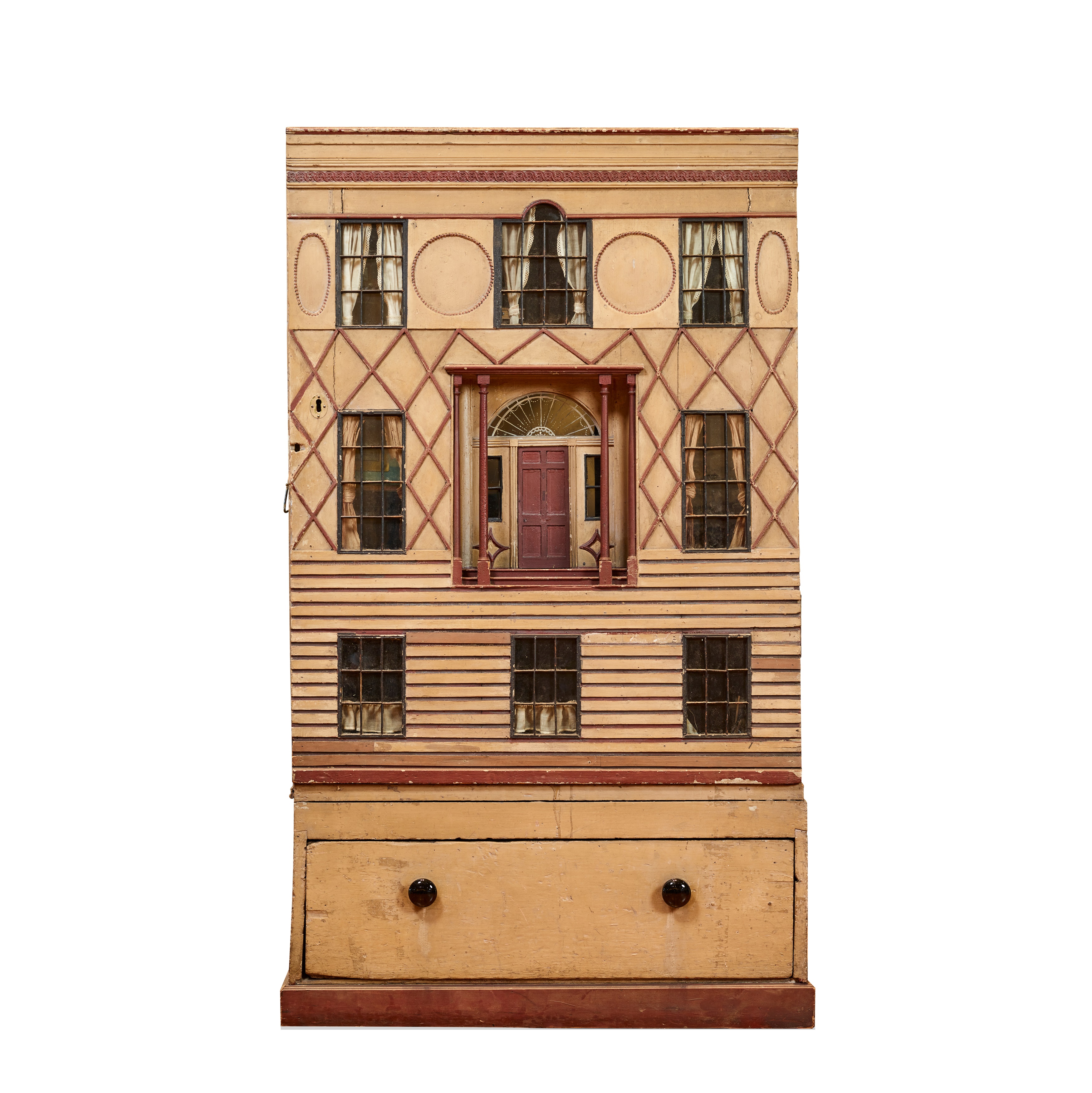 IMPORTANT GEORGIAN DOLL'S HOUSE, 'THE EVANS BABY HOUSE'