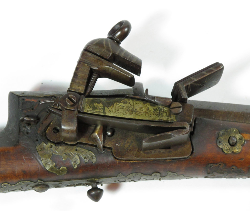 TURKISH MIGUELET LOCK SINGLE BARREL RIFLE
