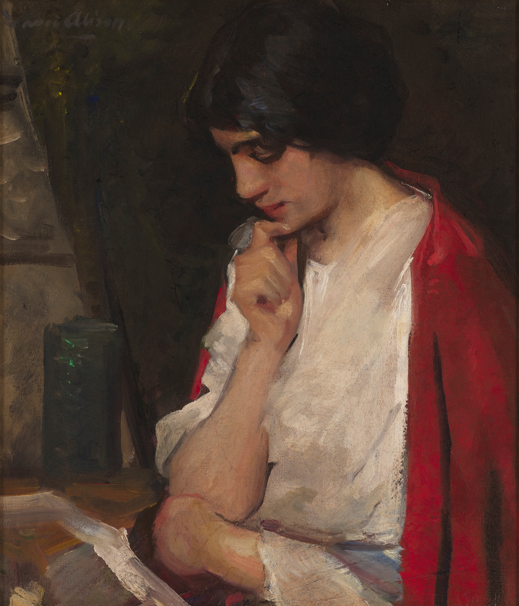 DAVID ALISON R.S.A., R.P. (SCOTTISH 1882-1955)