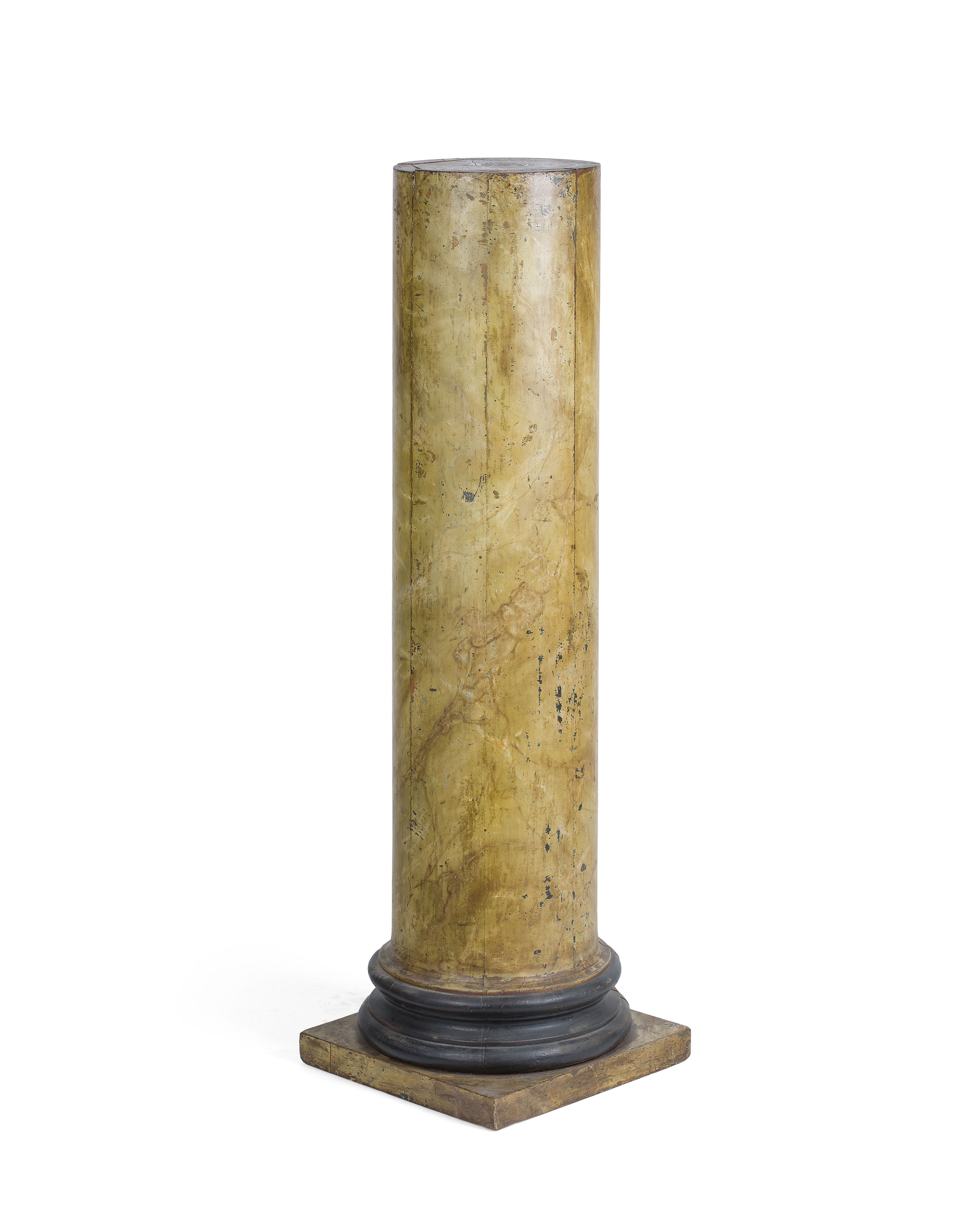 REGENCY PAINTED PINE PEDESTAL