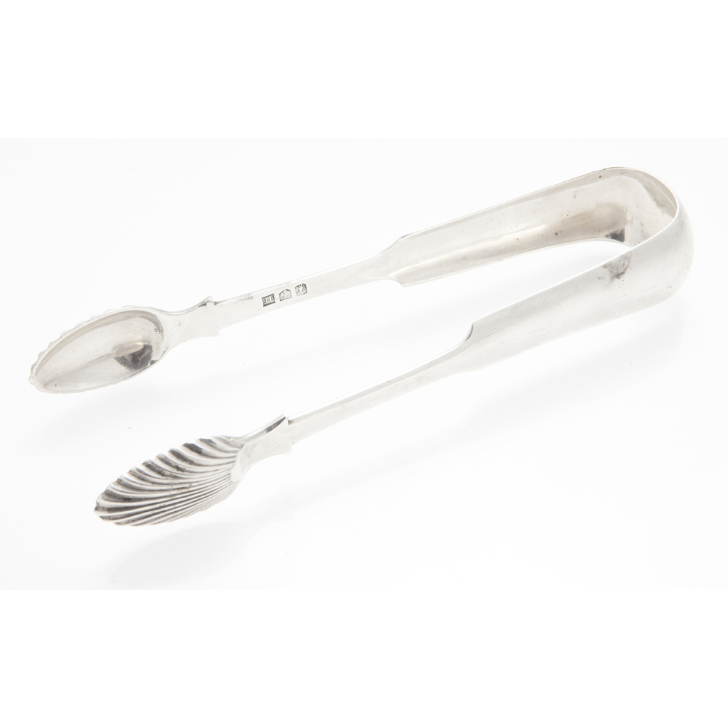 UNATTRIBUTED - A pair of Scottish provincial sugar tongs