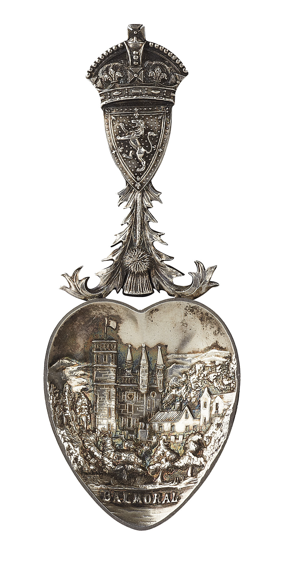 Ballater - a Scottish provincial 'Balmoral' caddy spoon