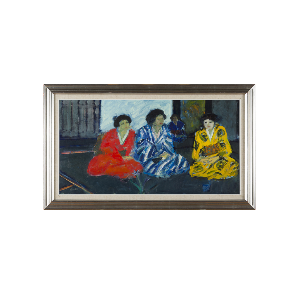 JOHN HOUSTON O.B.E., R.S.A., R.S.W., R.G.I. (SCOTTISH 1930-2008)