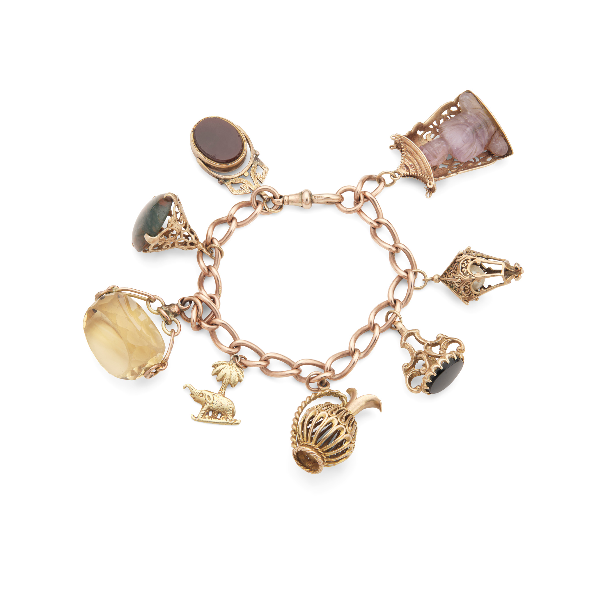 A charm bracelet