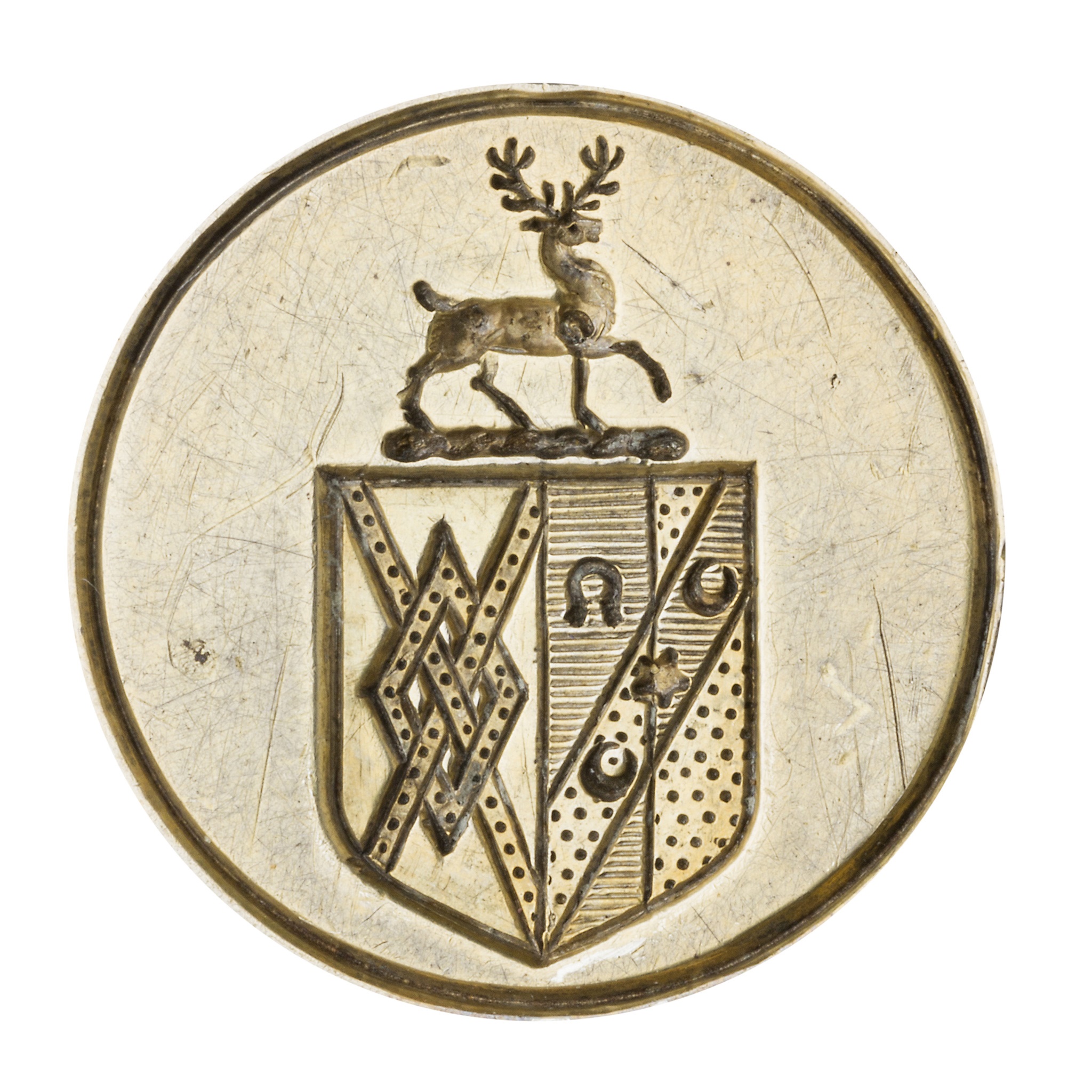 A SCOTT-TOLLEMACHE FAMILY DESK SEAL