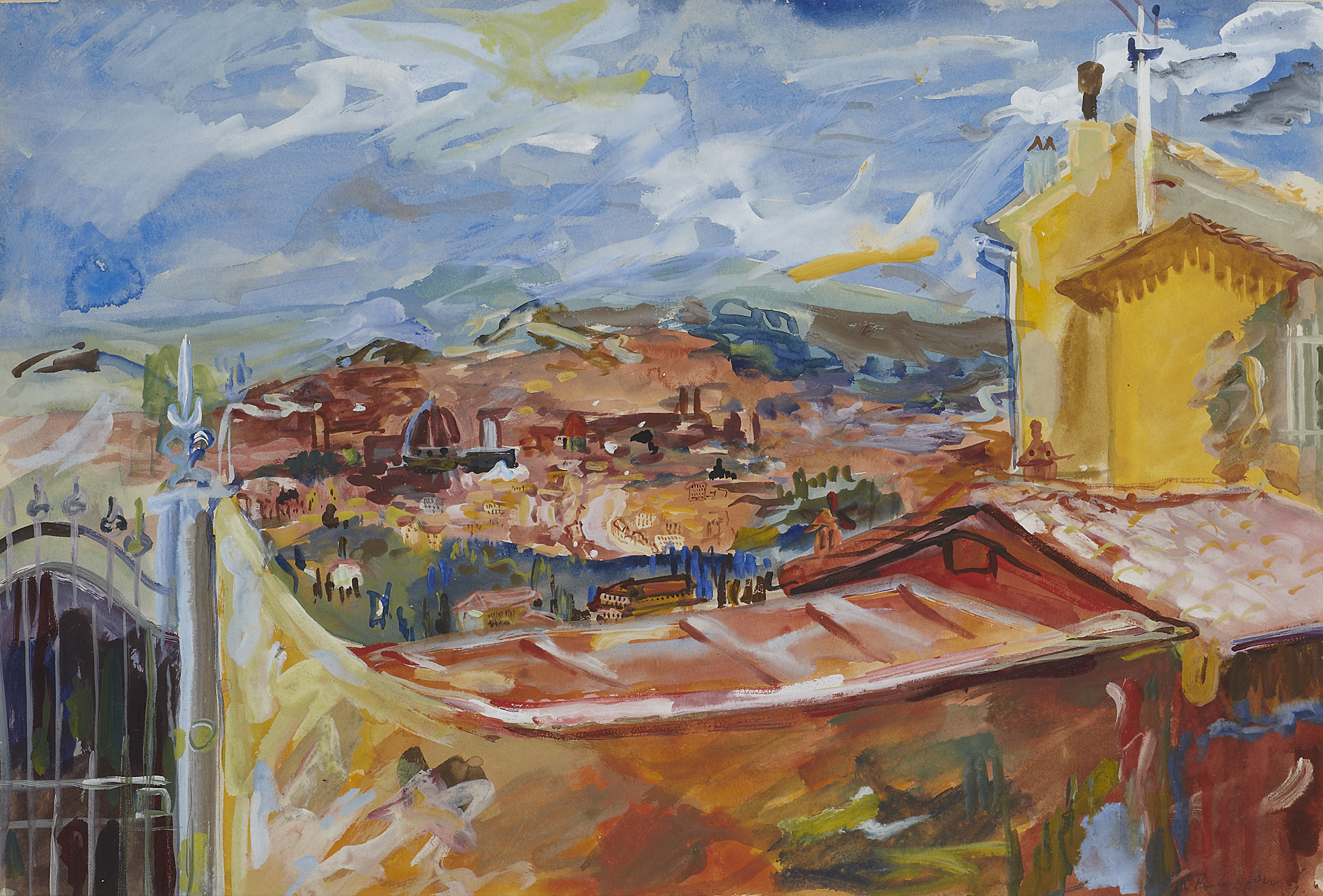 SIR ROBIN PHILIPSON R.A., R.S.A, R.S.W., R.G.I., D.LITT., L.L.D (SCOTTISH 1916-1992)