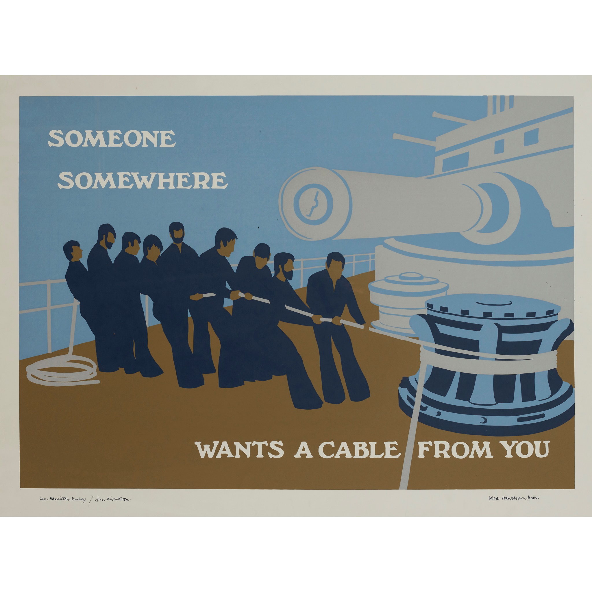 IAN HAMILTON FINLAY (SCOTTISH 1925-2006)