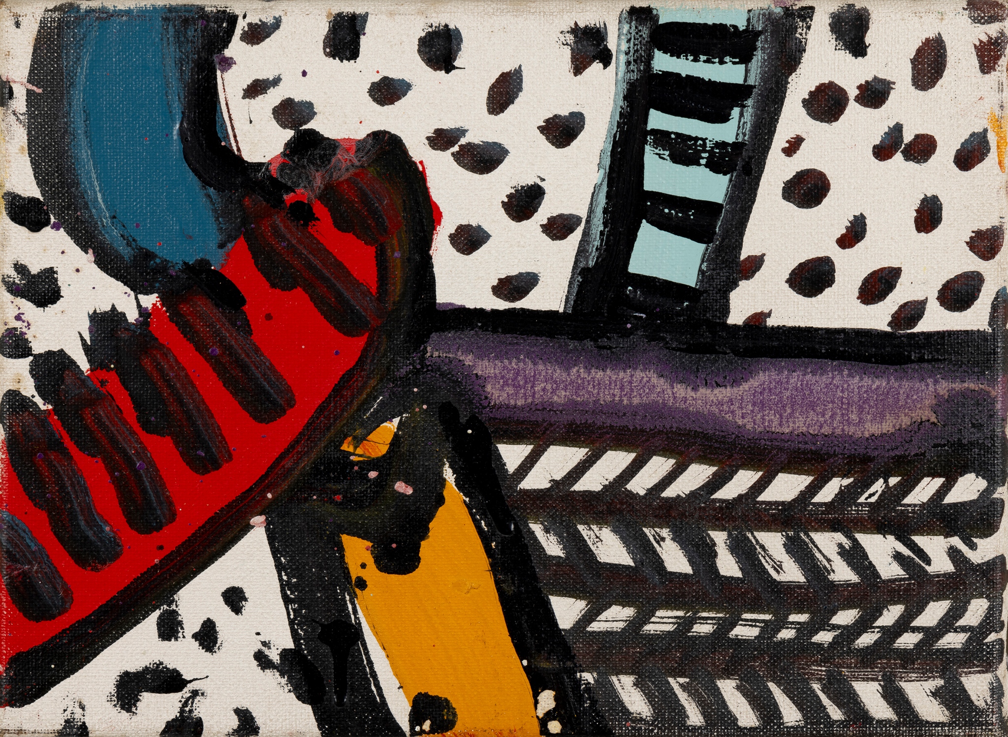 ALAN DAVIE C.B.E., R.A. (BRITISH 1920-2014)