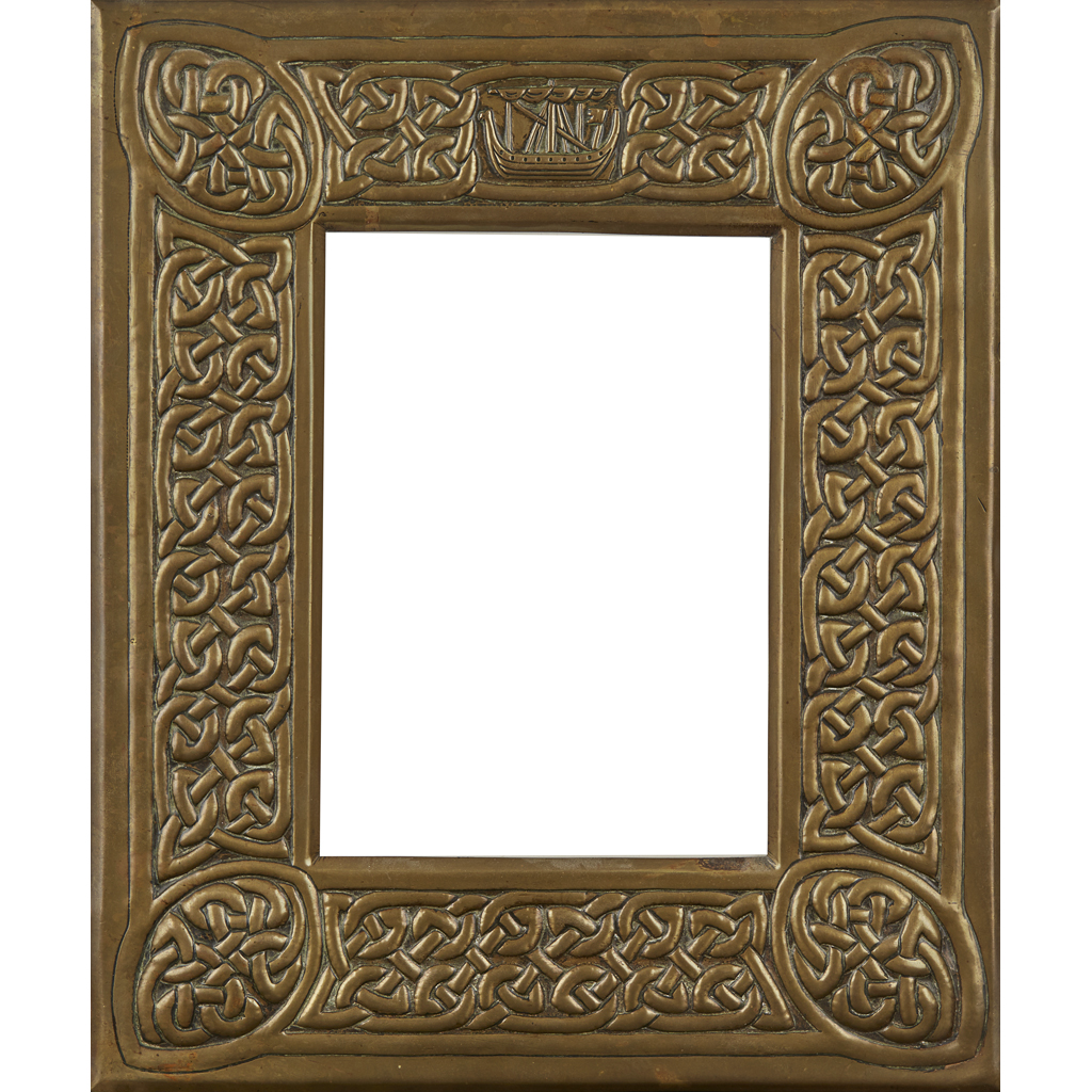 IONA - A SCOTTISH BRASS PICTURE FRAME