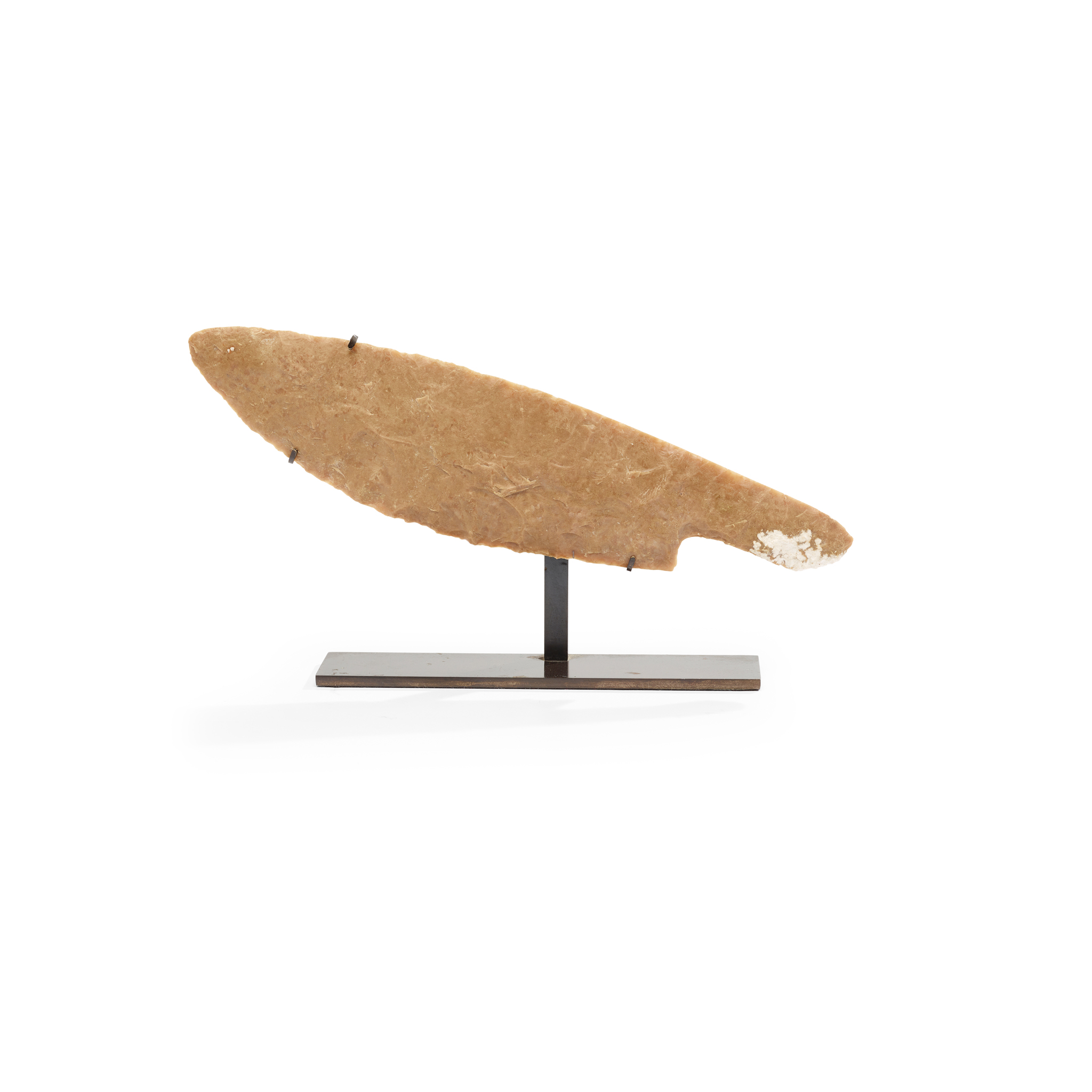 ANCIENT EGYPTIAN PREDYNASTIC BIFACIAL FLINT KNIFE