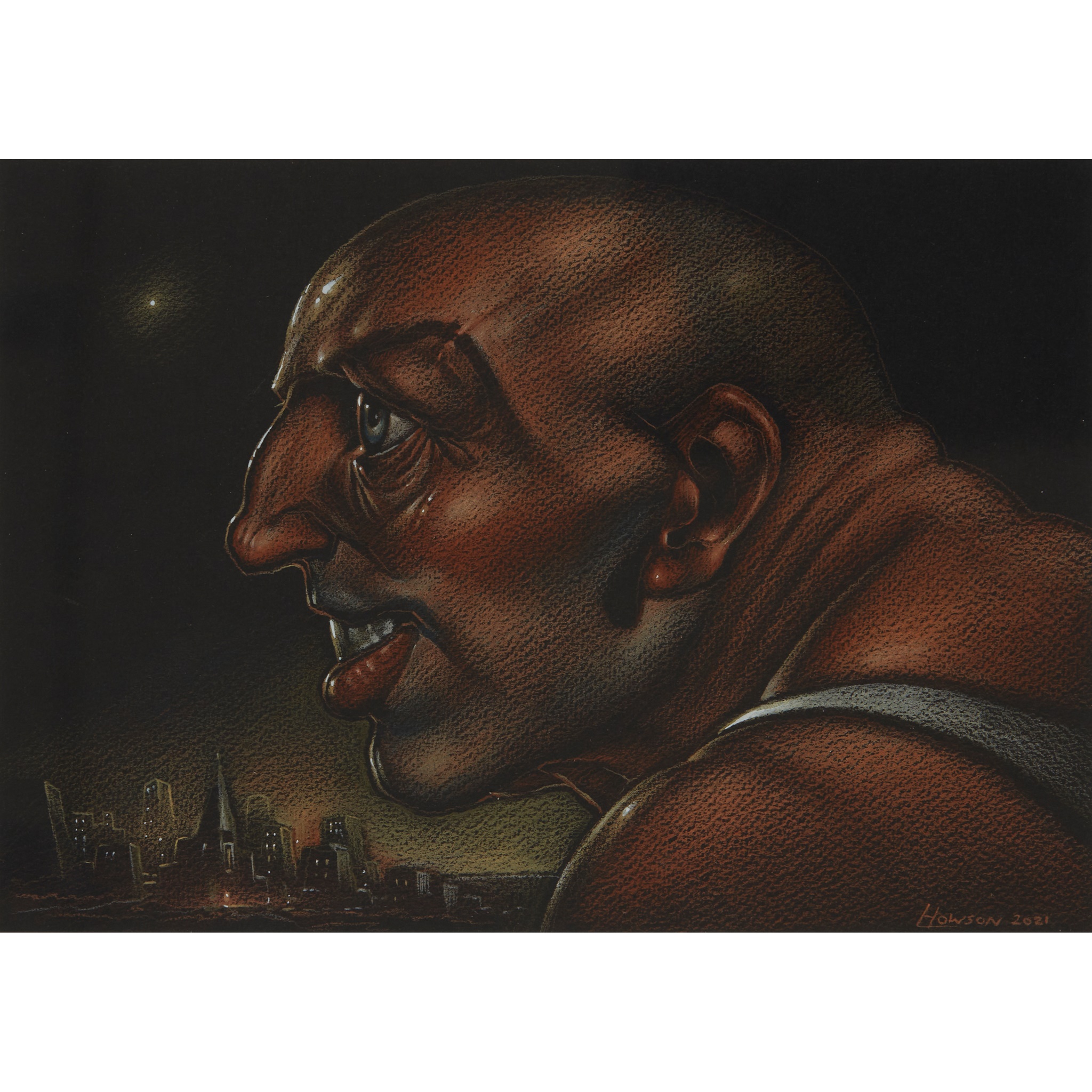 PETER HOWSON O.B.E. (SCOTTISH 1958-)