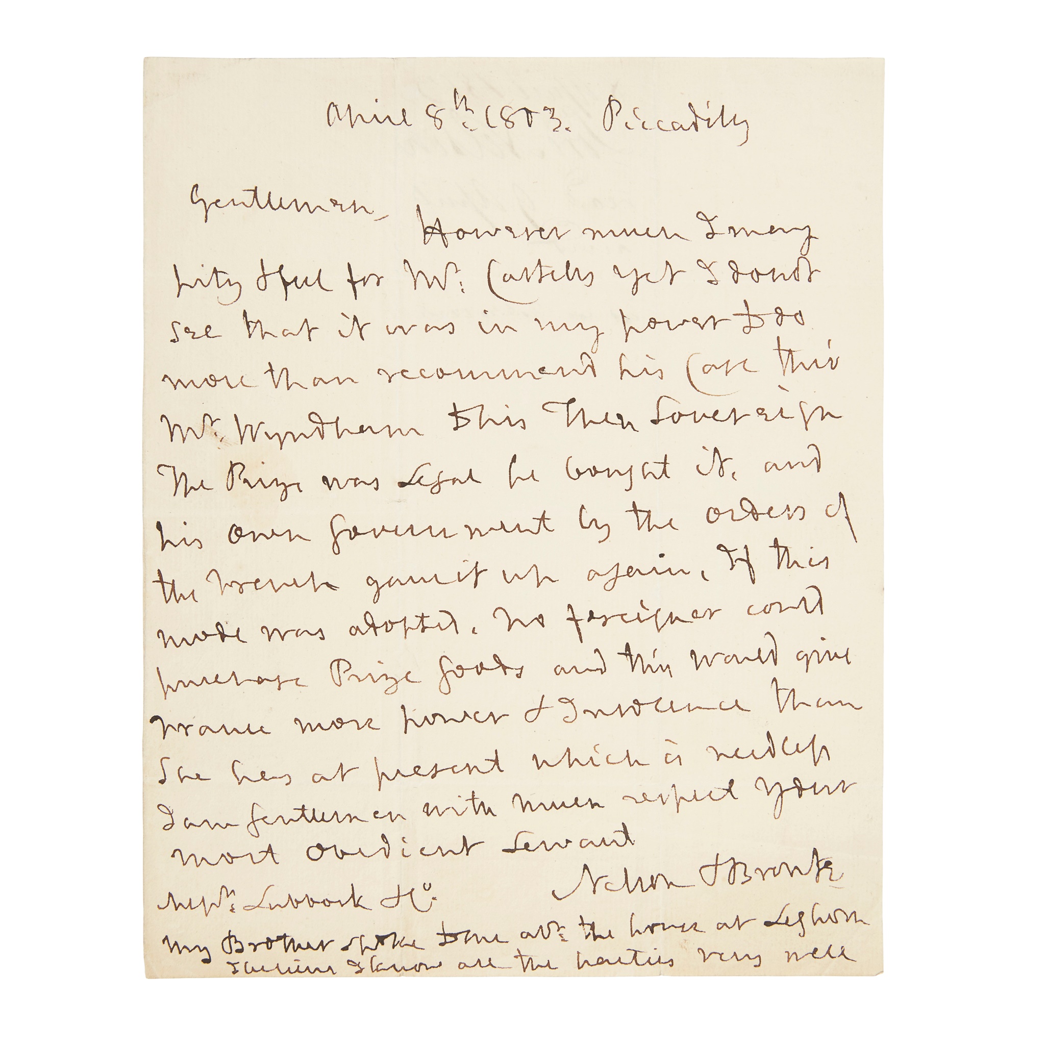 Nelson, Horatio, 1st Viscount Nelson, 1st Duke of Bronté