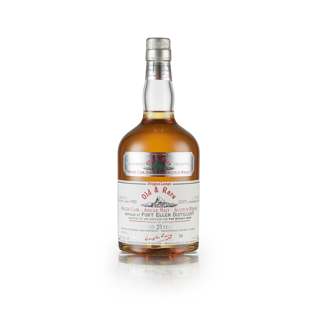 PORT ELLEN 1982 25 YEAR OLD - DOUGLAS LAING'S PLATINUM SELECTION