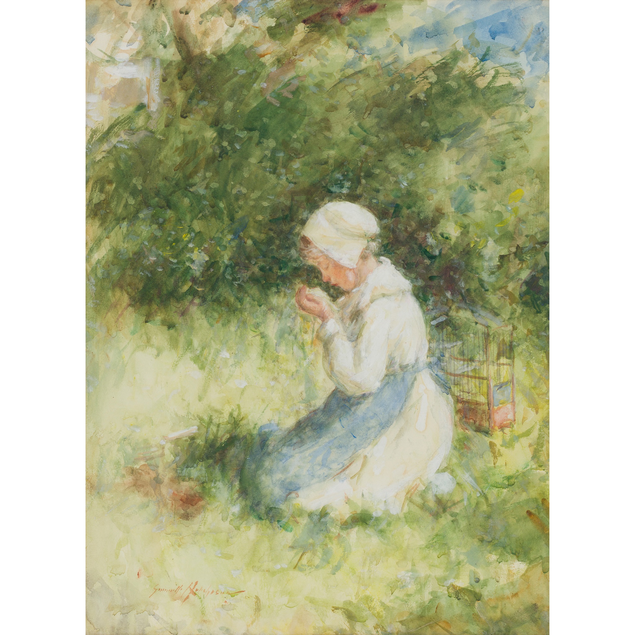 ROBERT GEMMELL HUTCHISON R.B.A., R.O.I., R.S.A., R.S.W. (SCOTTISH 1860-1936)