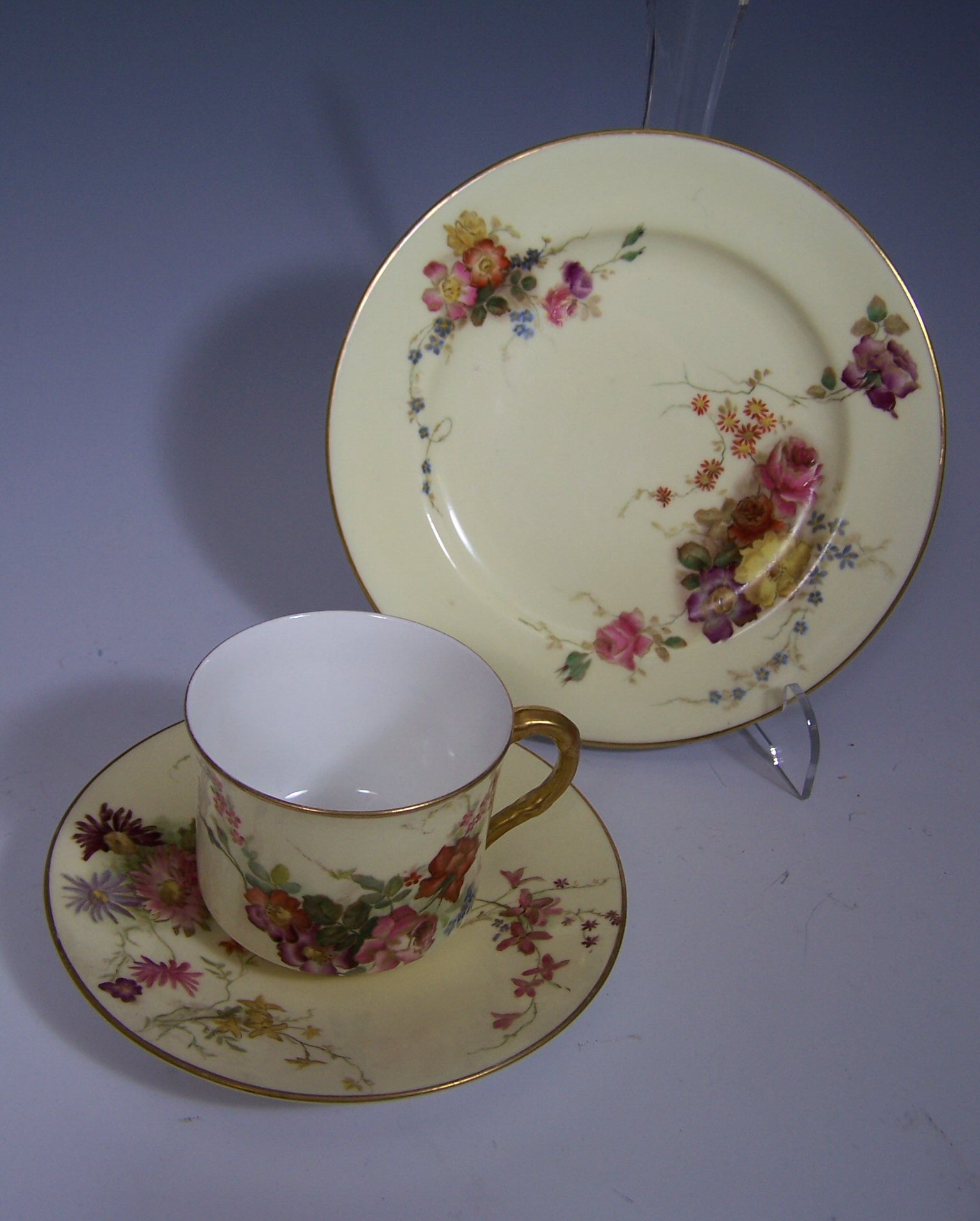 A Royal Worcester tea set,