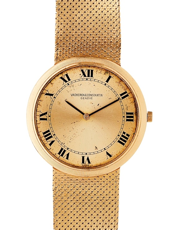 VACHERON CONSTANTIN - A gentleman's 18ct gold wrist watch