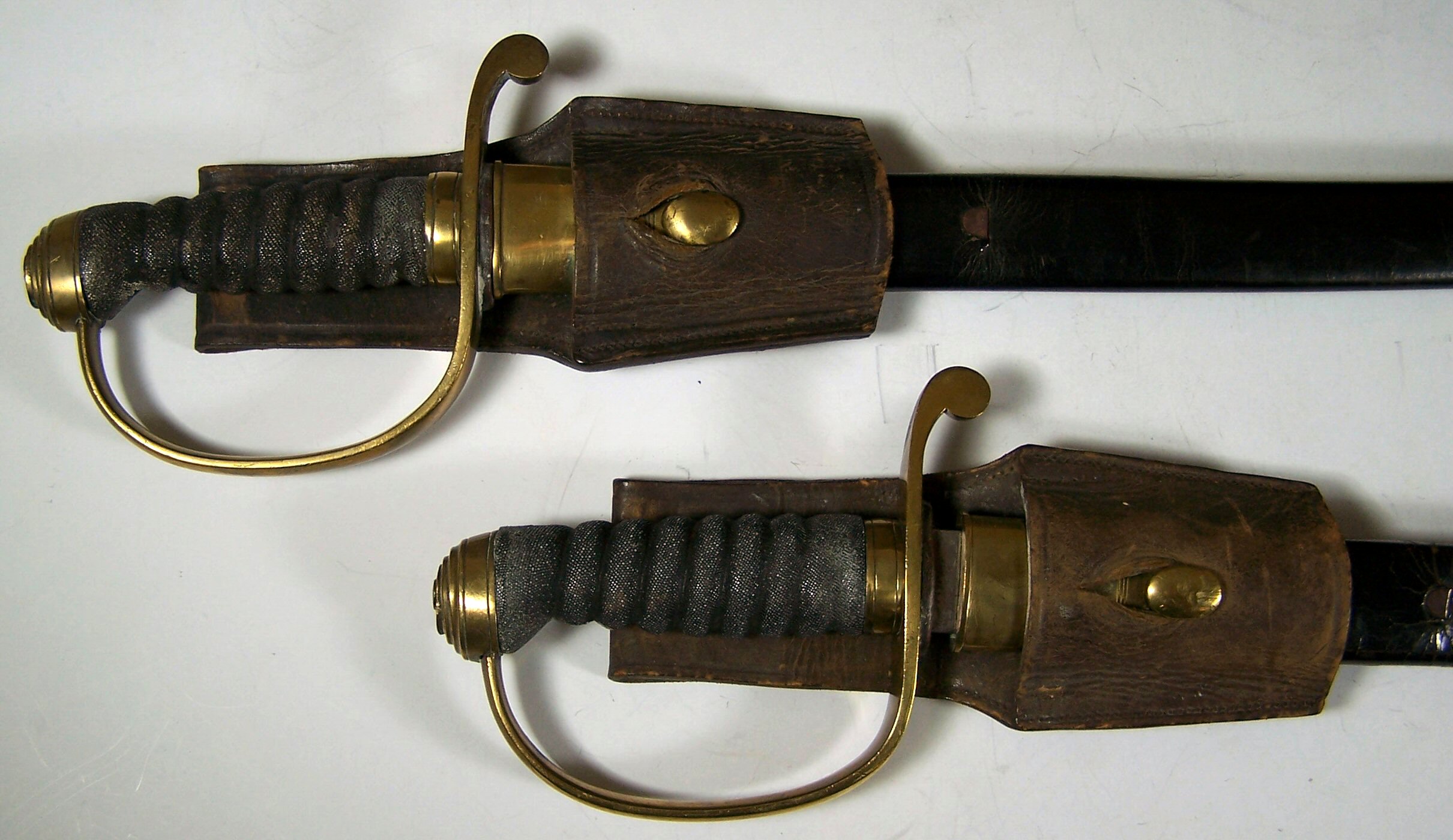 Two East Lothian Constabulary sabres,