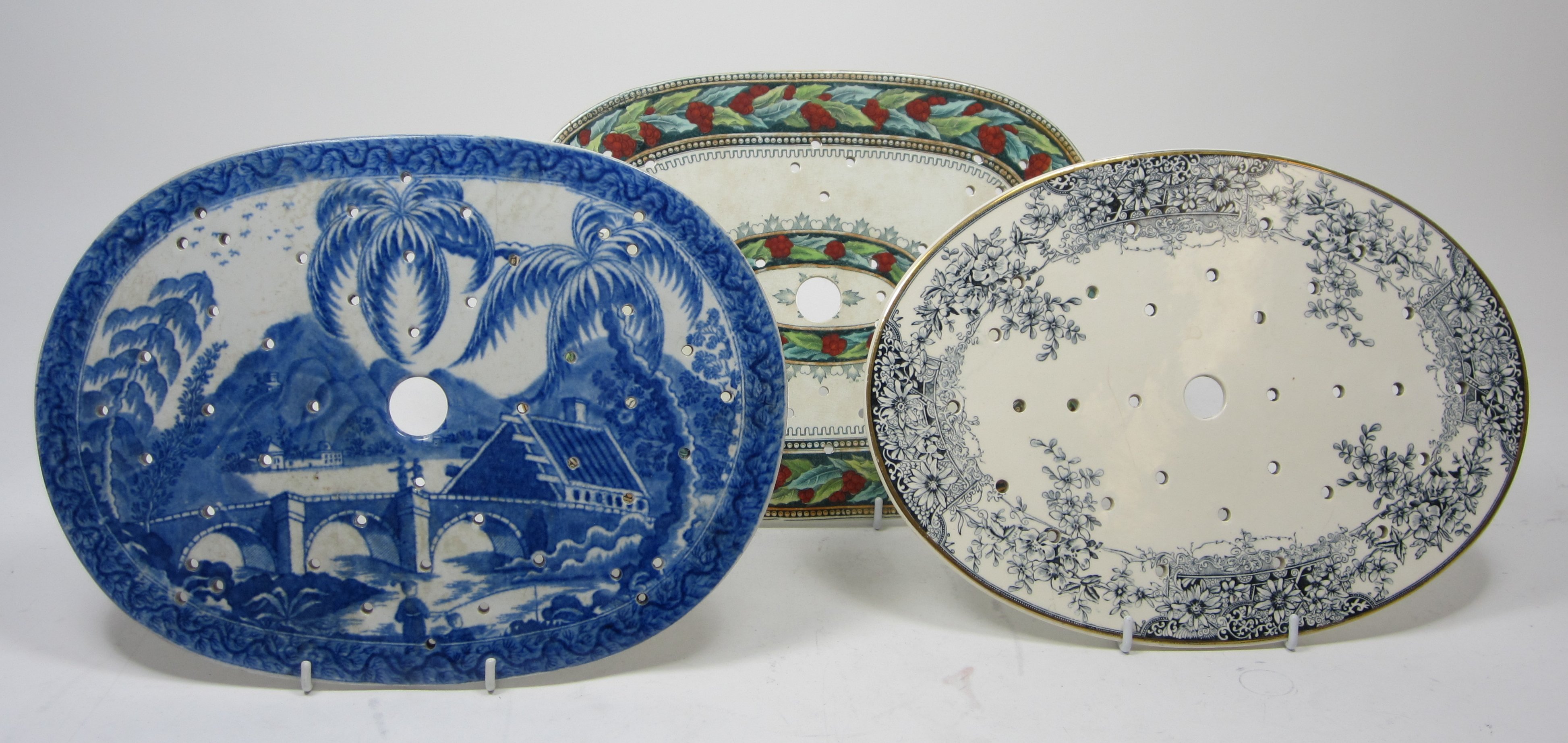 COLLECTION OF CERAMIC STRAINER INSERTS