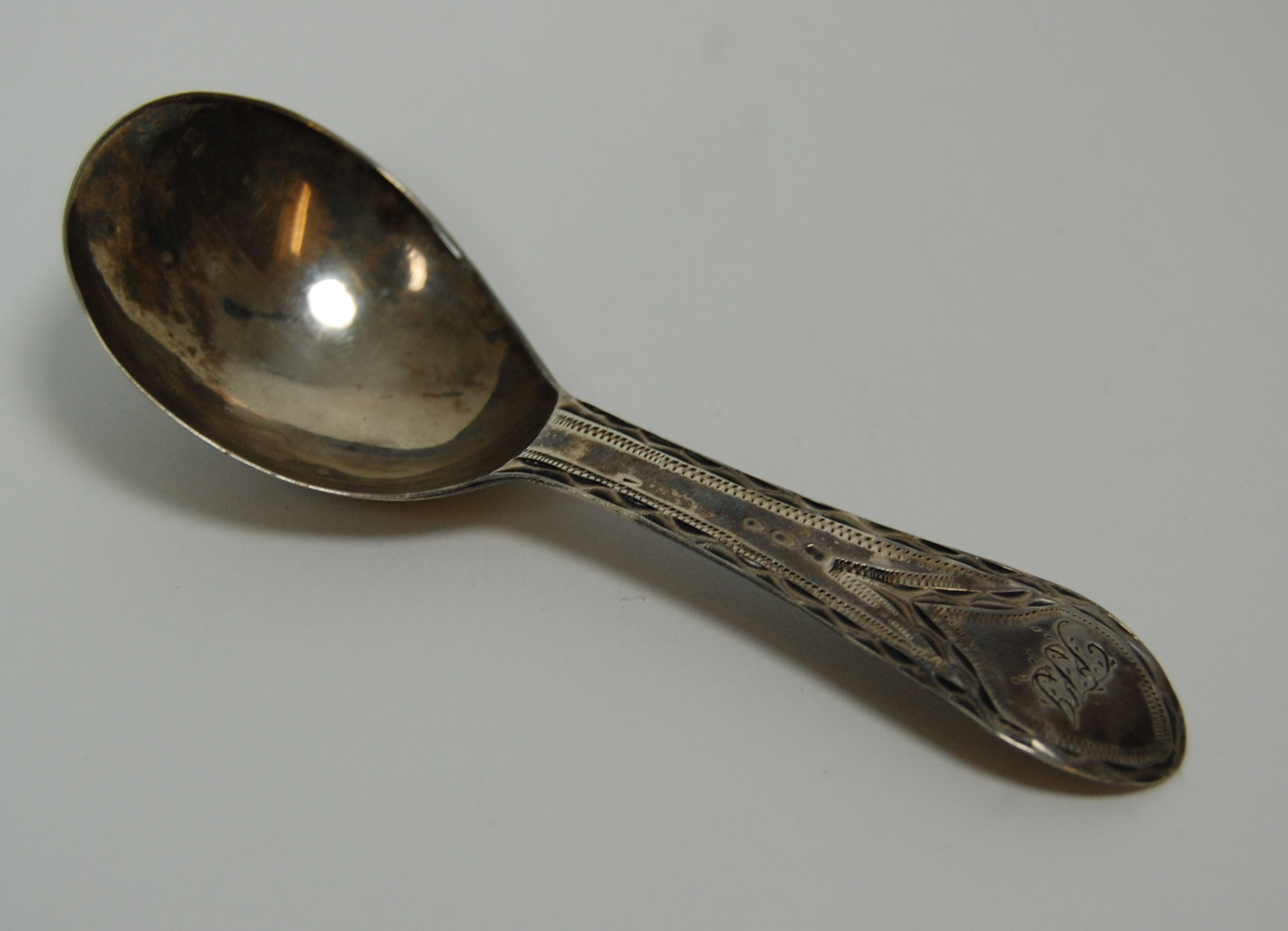 Dundee - a Scottish provincial caddy spoon