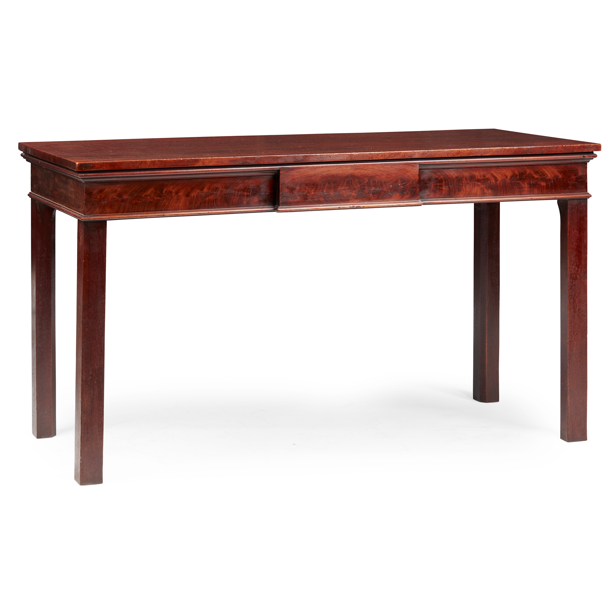 GEORGE III MAHOGANY SERVING TABLE