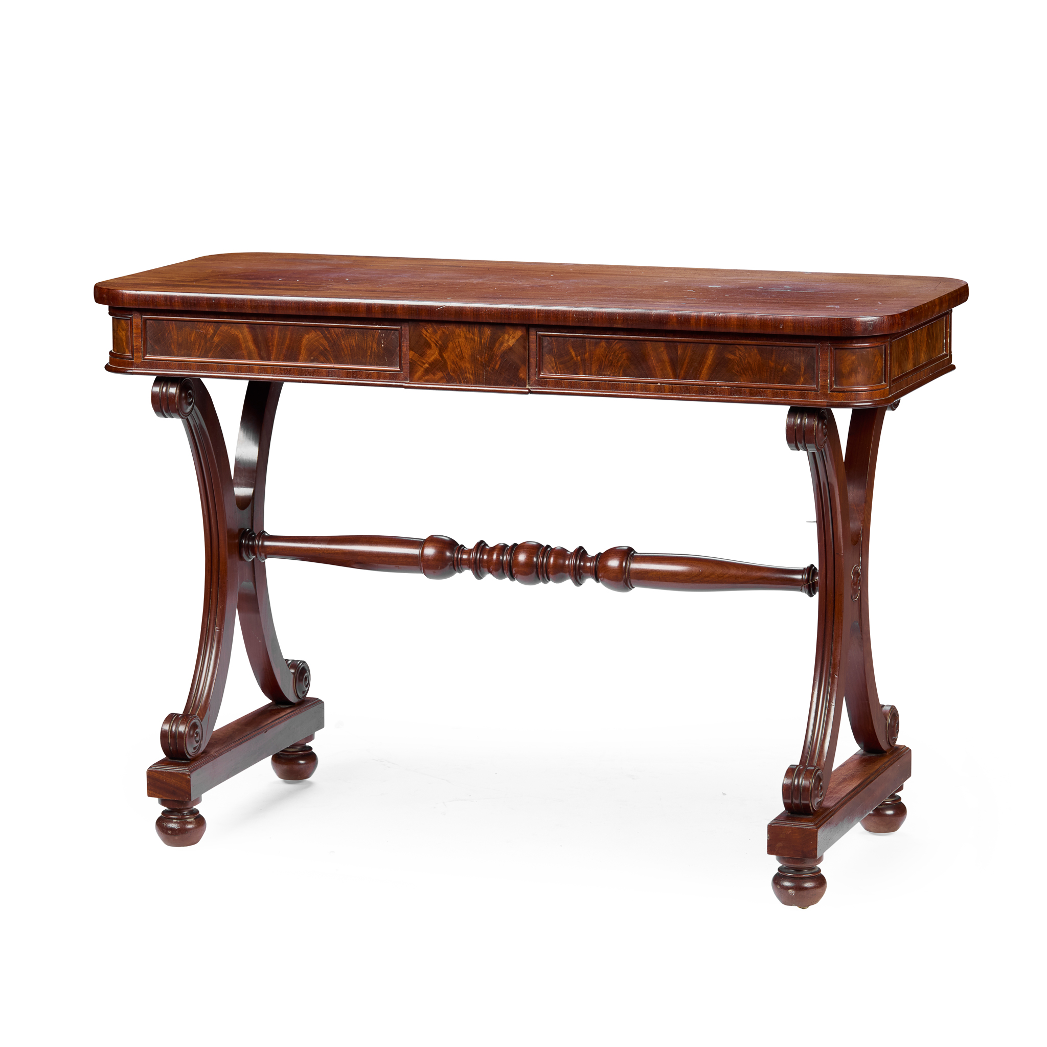 GEORGE IV MAHOGANY SOFA TABLE