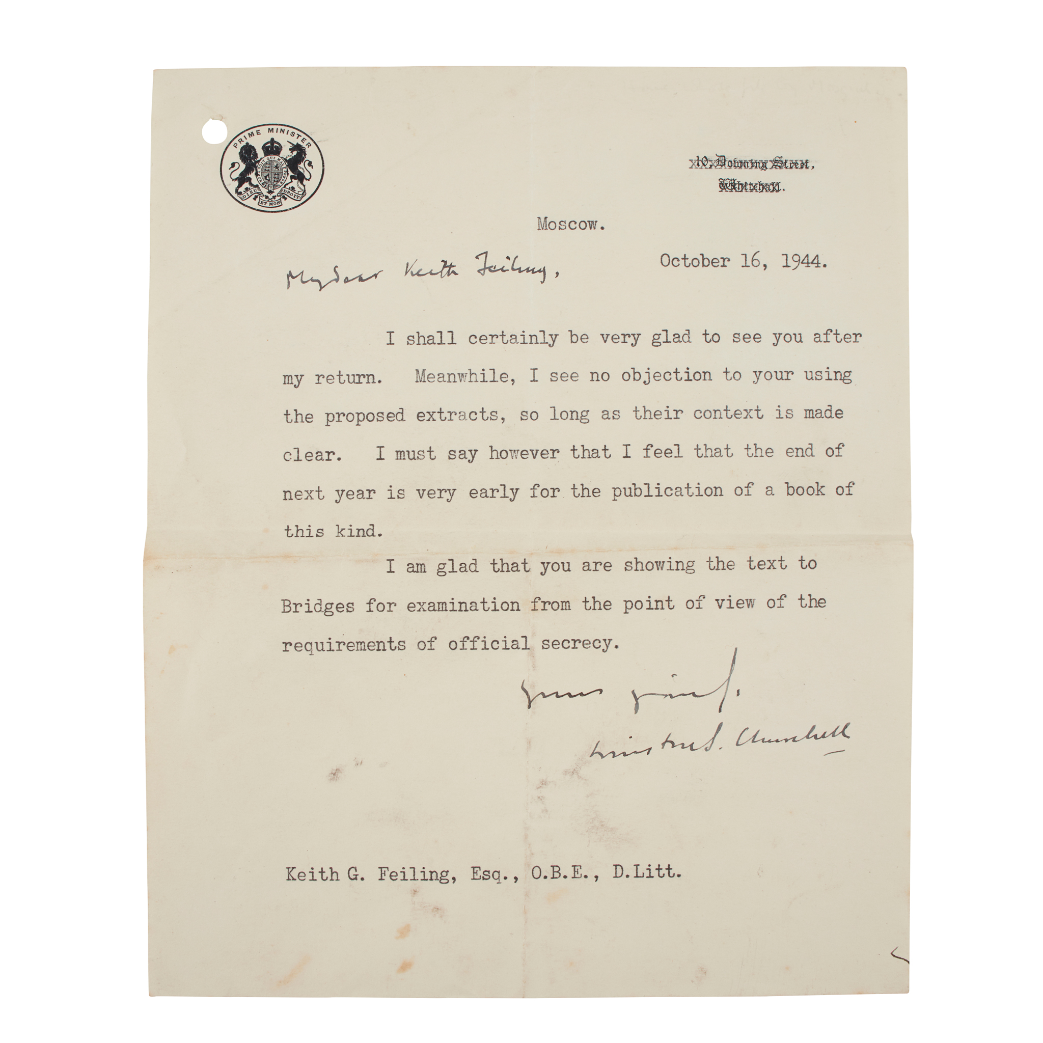 Churchill, Sir Winston
