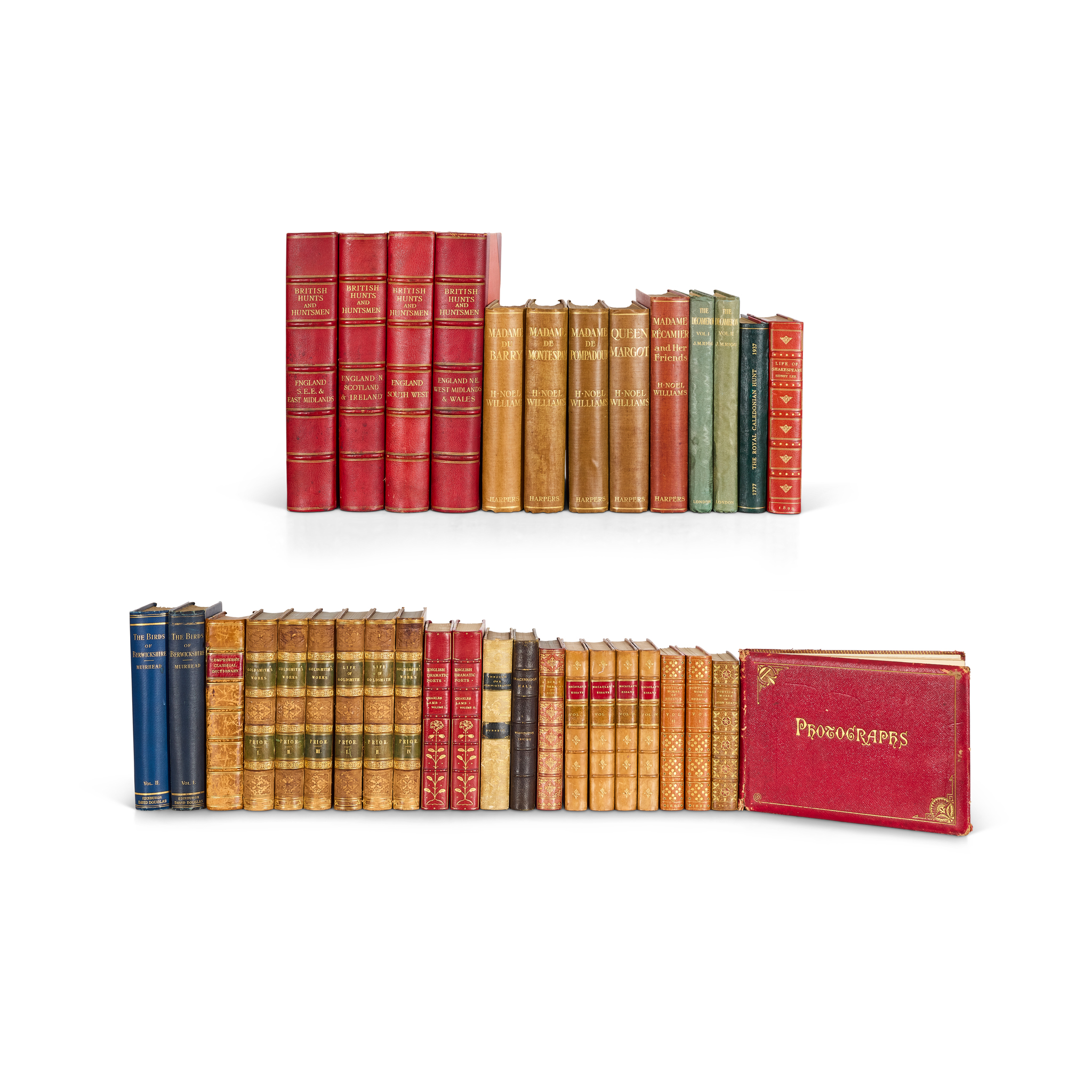 Field sports, literature, fine bindings
