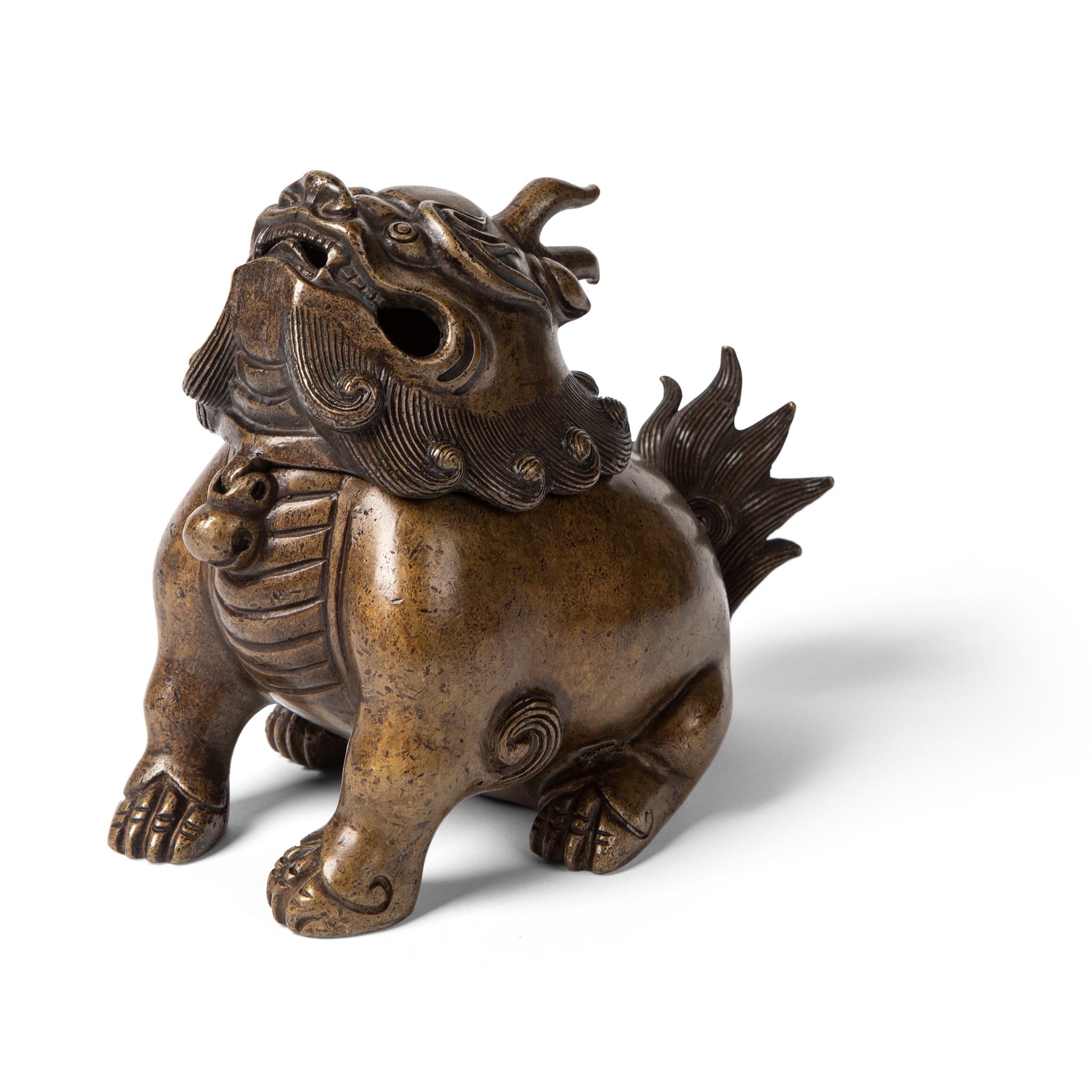 BRONZE 'LUDUAN' INCENSE BURNER