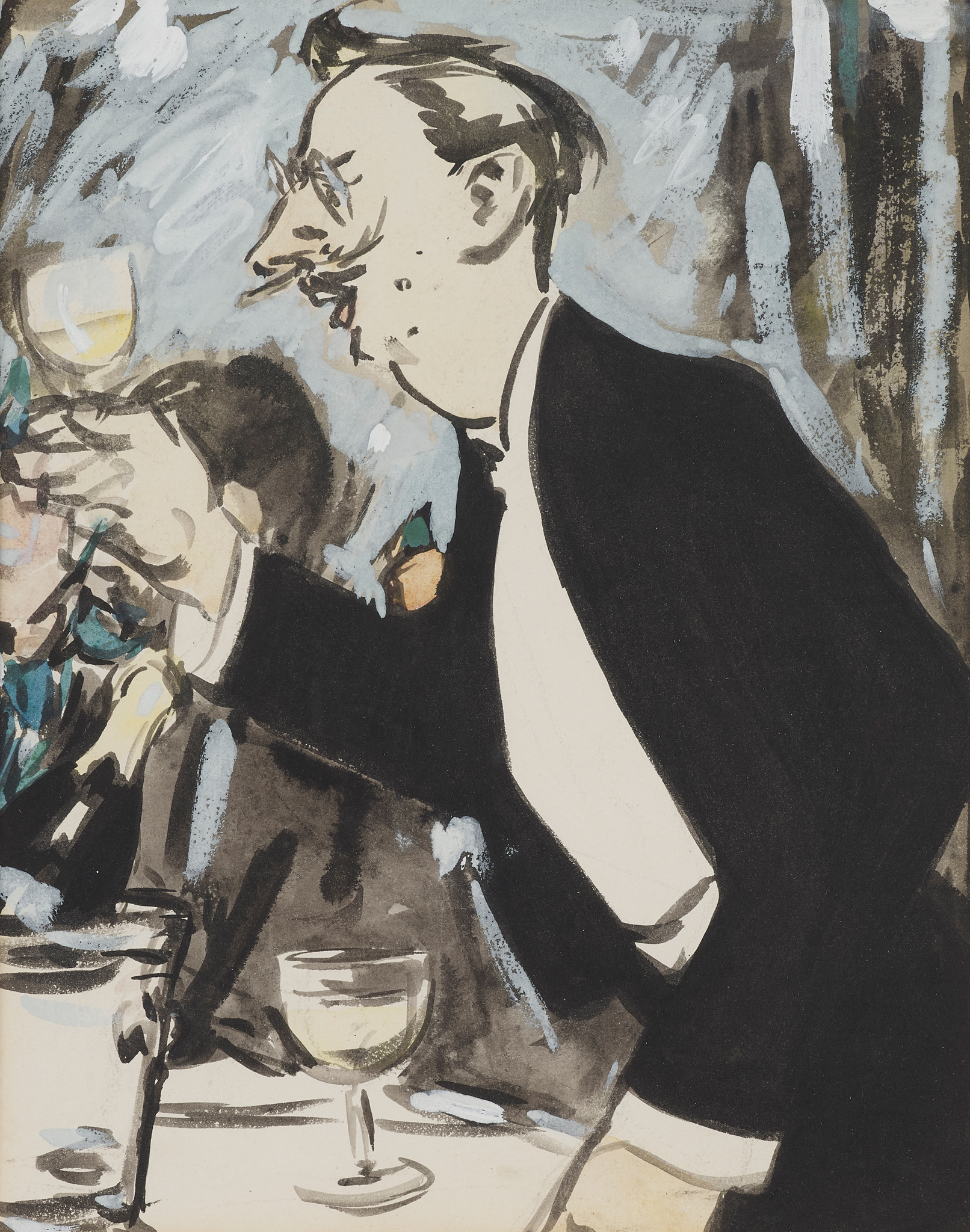 JOHN DUNCAN FERGUSSON R.B.A. (SCOTTISH 1874-1961)