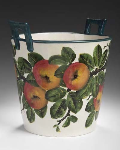 A Wemyss 'Apples' twin-handled pail,