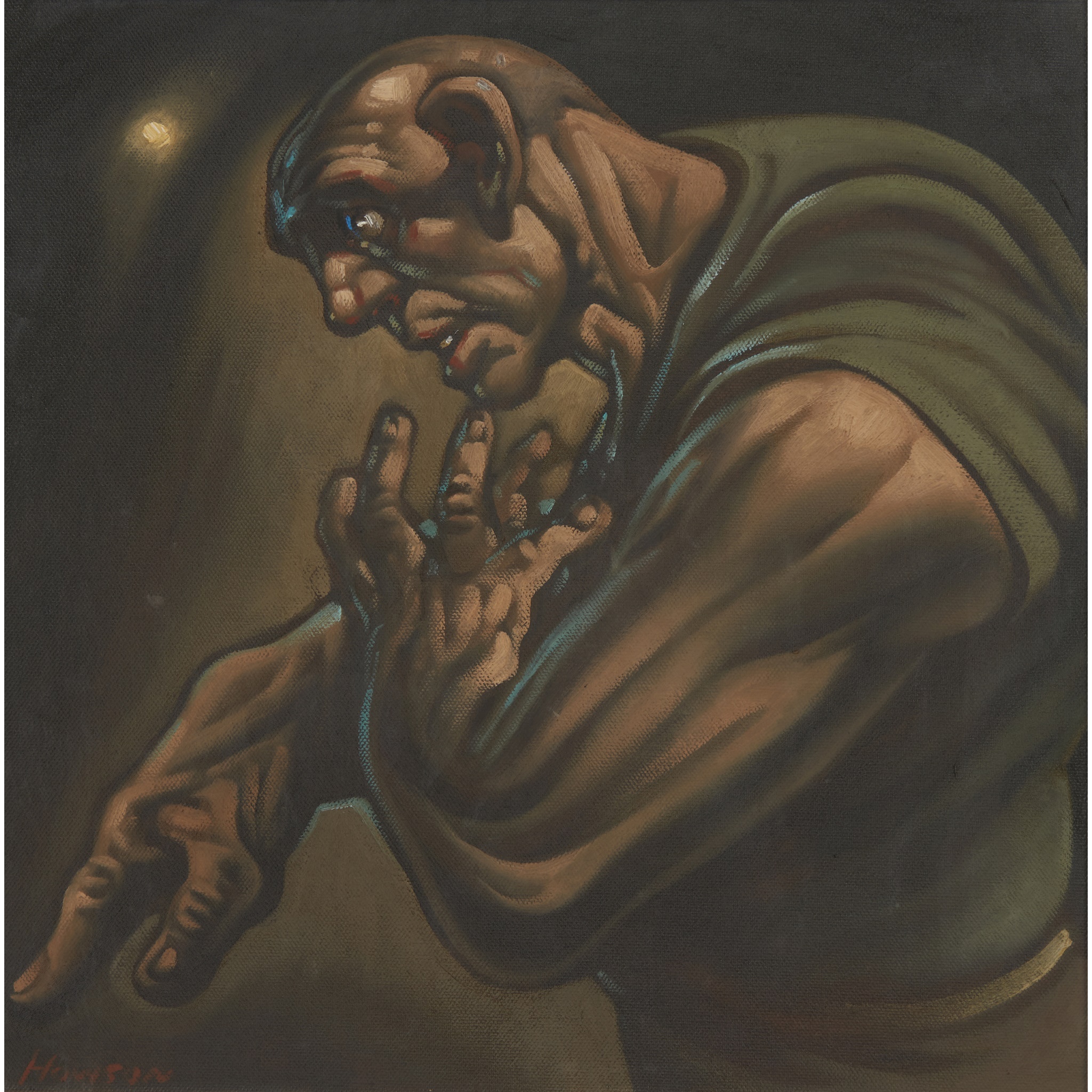 PETER HOWSON O.B.E. (SCOTTISH 1958-)