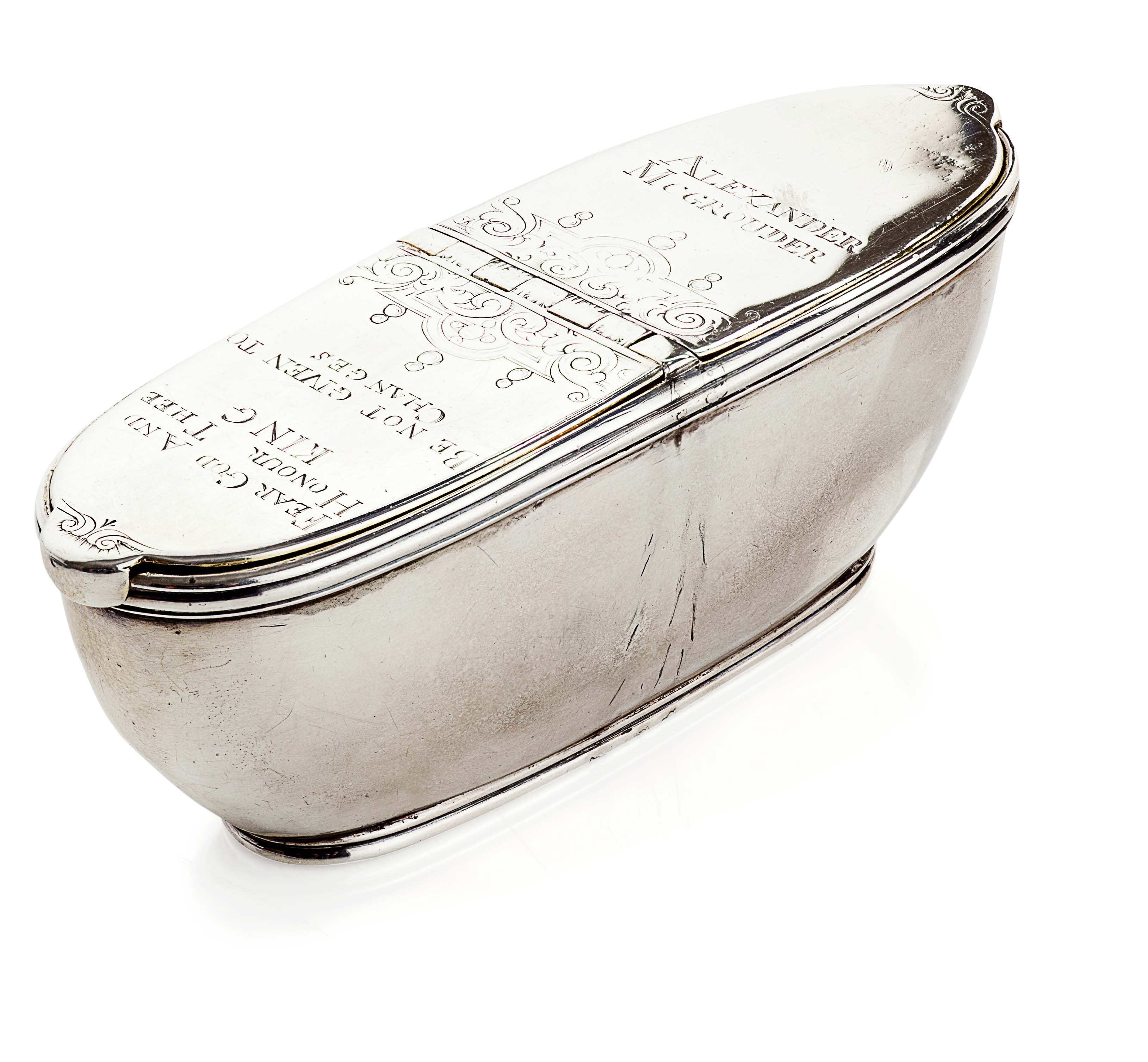 The Alexander McGrouder snuff box